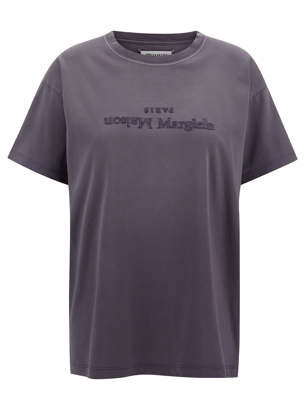 Maison Margiela Sophisticated T-shirt With Unique Design And High-quality Craftsmanship In Purple