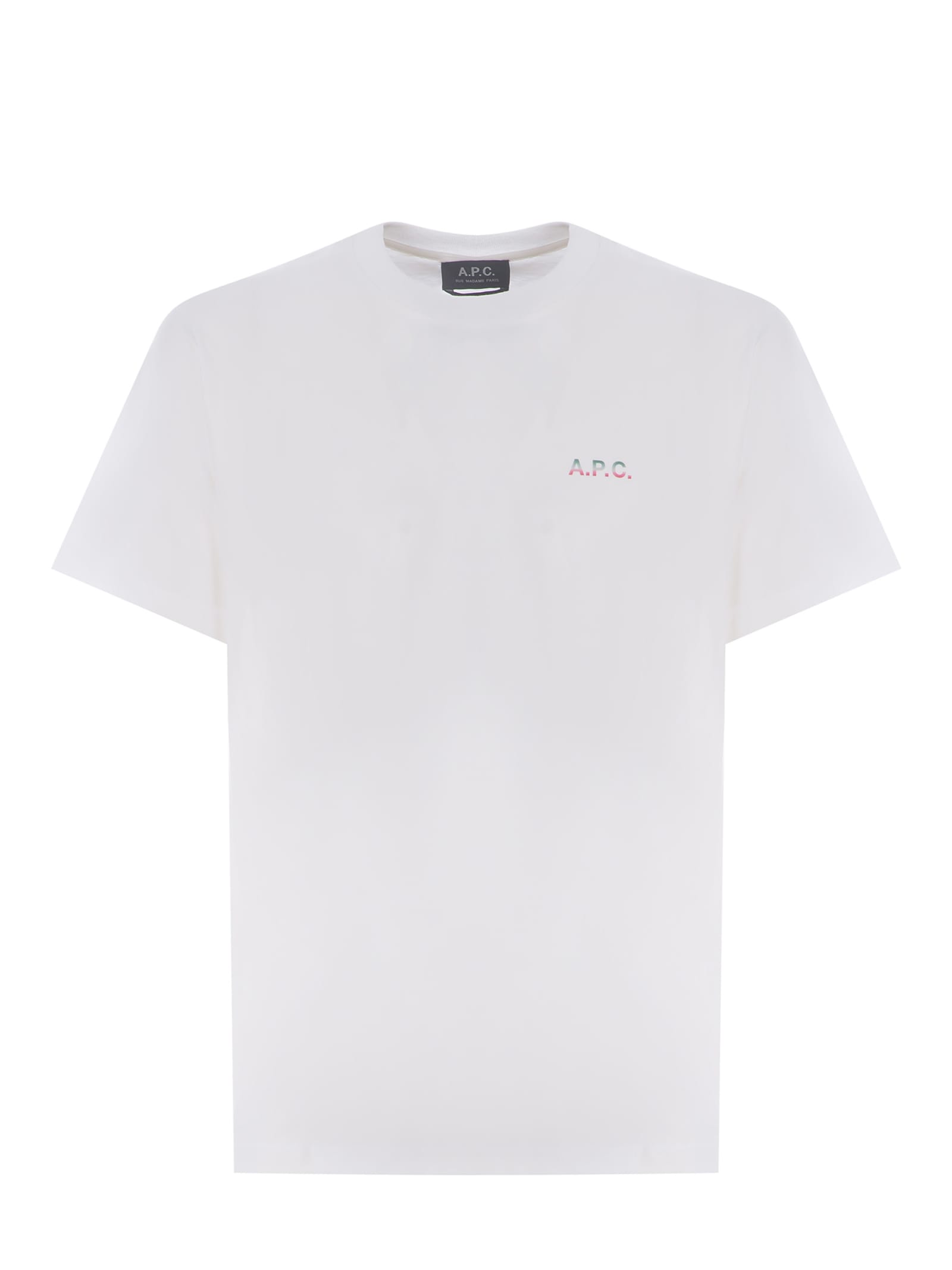 Apc T-shirt A.p.c. Nolan Made Of Cotton In White