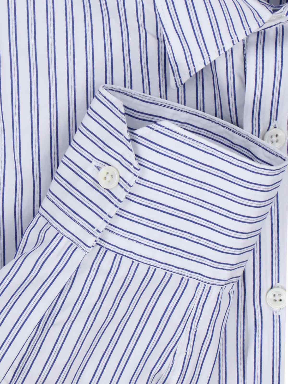 Sunflower Classic Striped Shirt In Light Blue