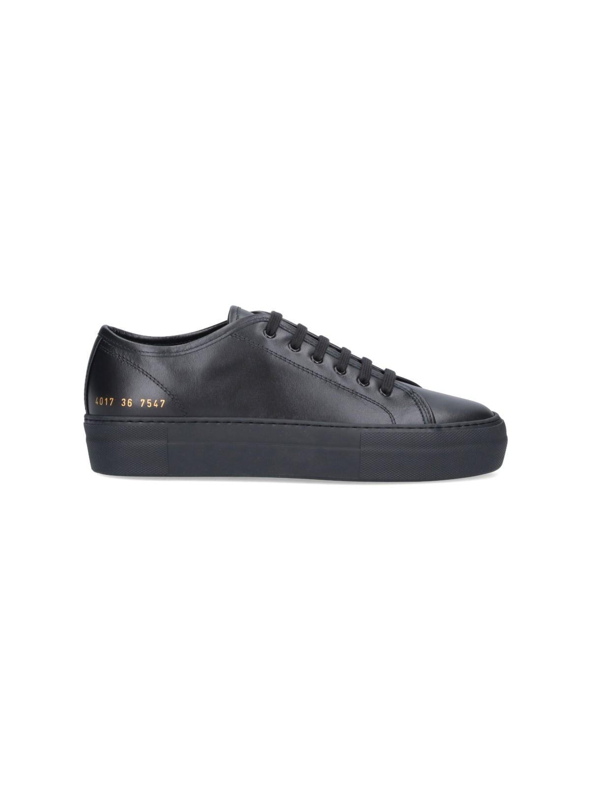 Shop Common Projects Sneakers Tournament In Black