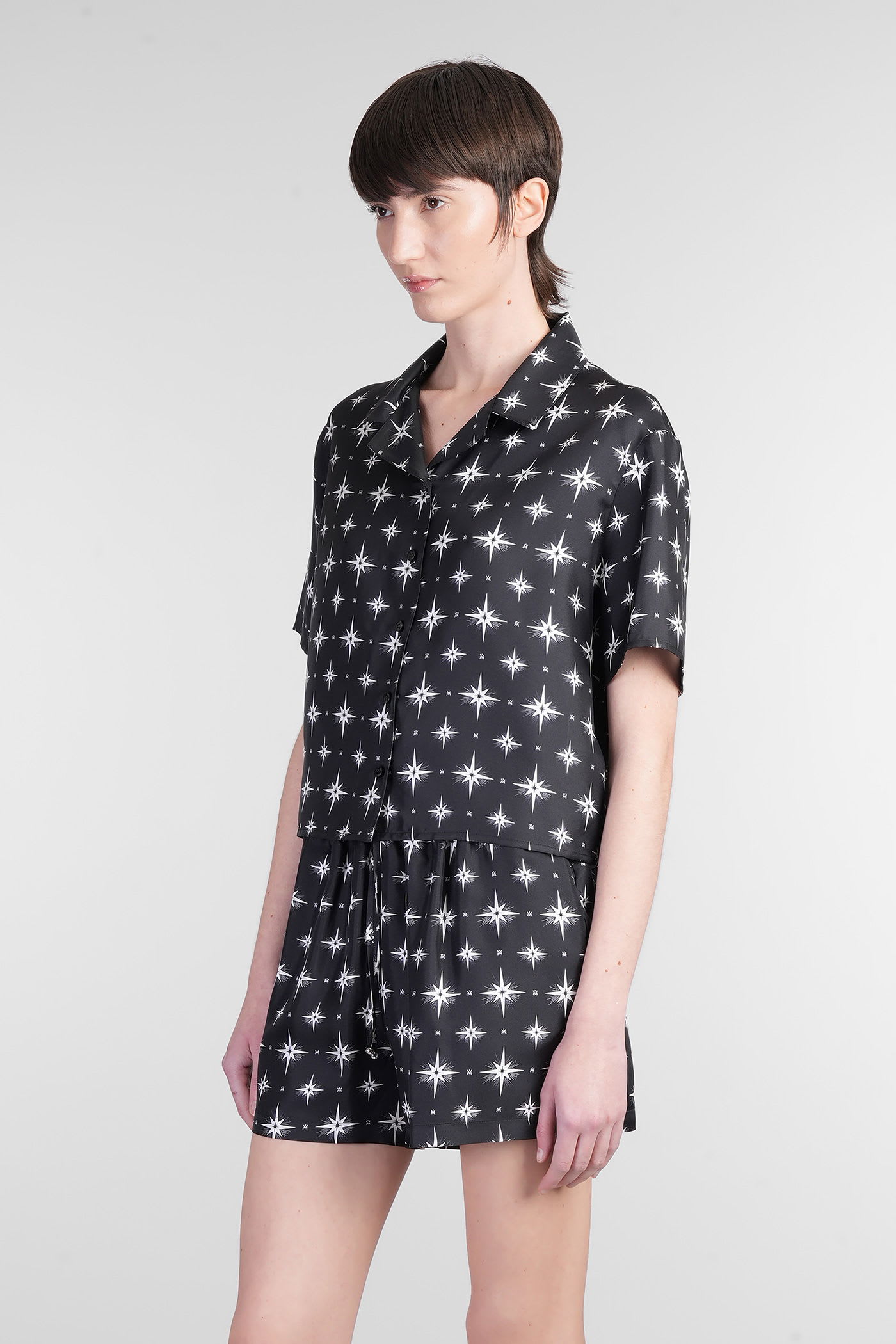 Amiri Starburst Shirt In Black