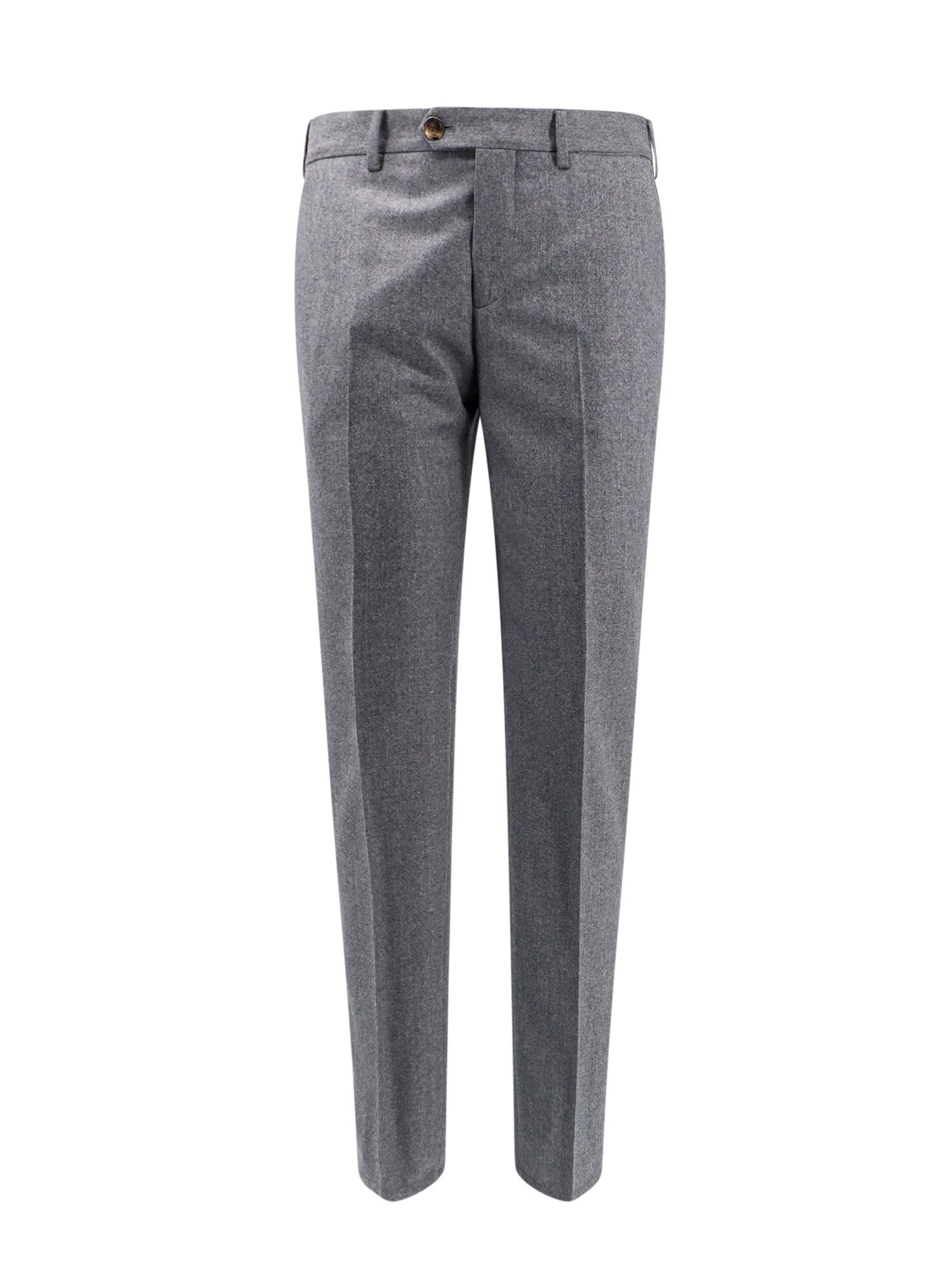 Shop Brunello Cucinelli Trouser In Grey