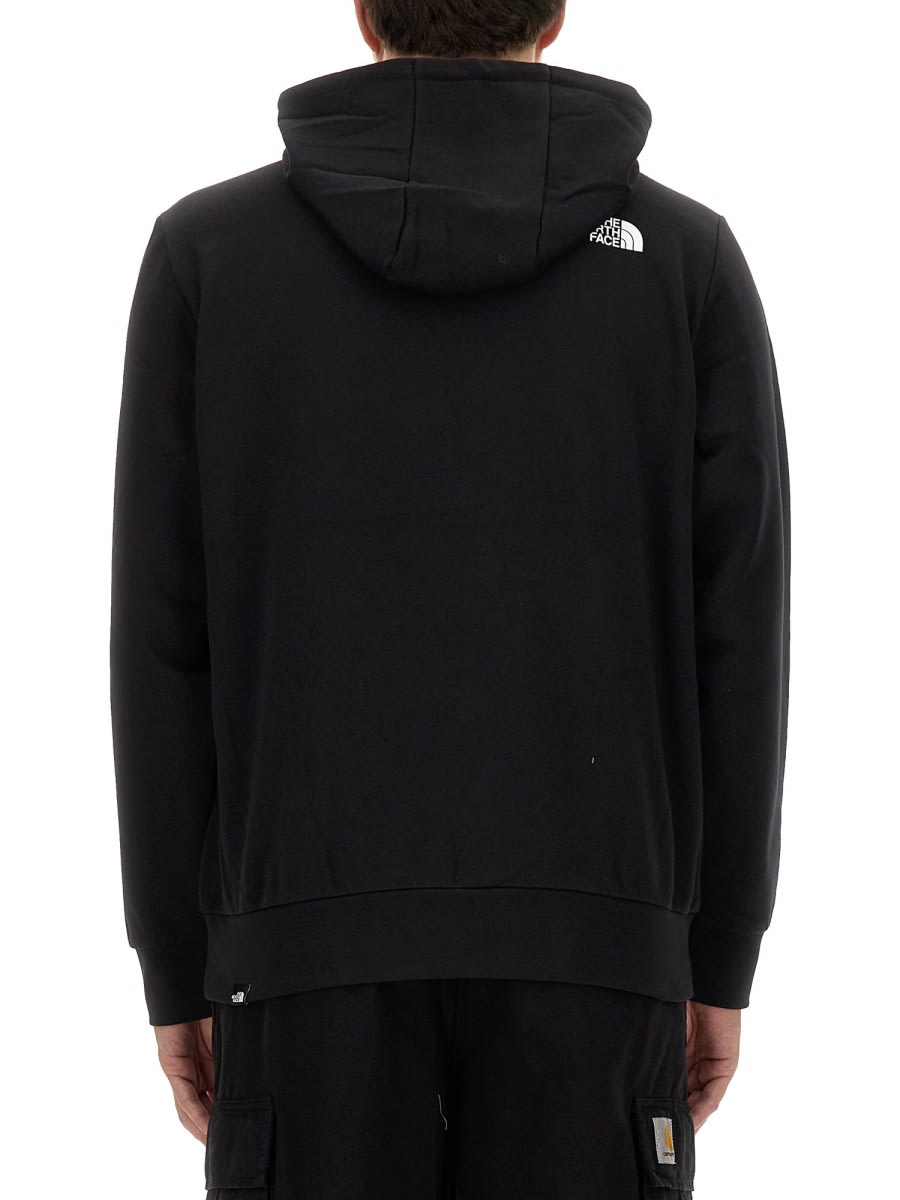 Shop The North Face Sweatshirt With Logo In Black