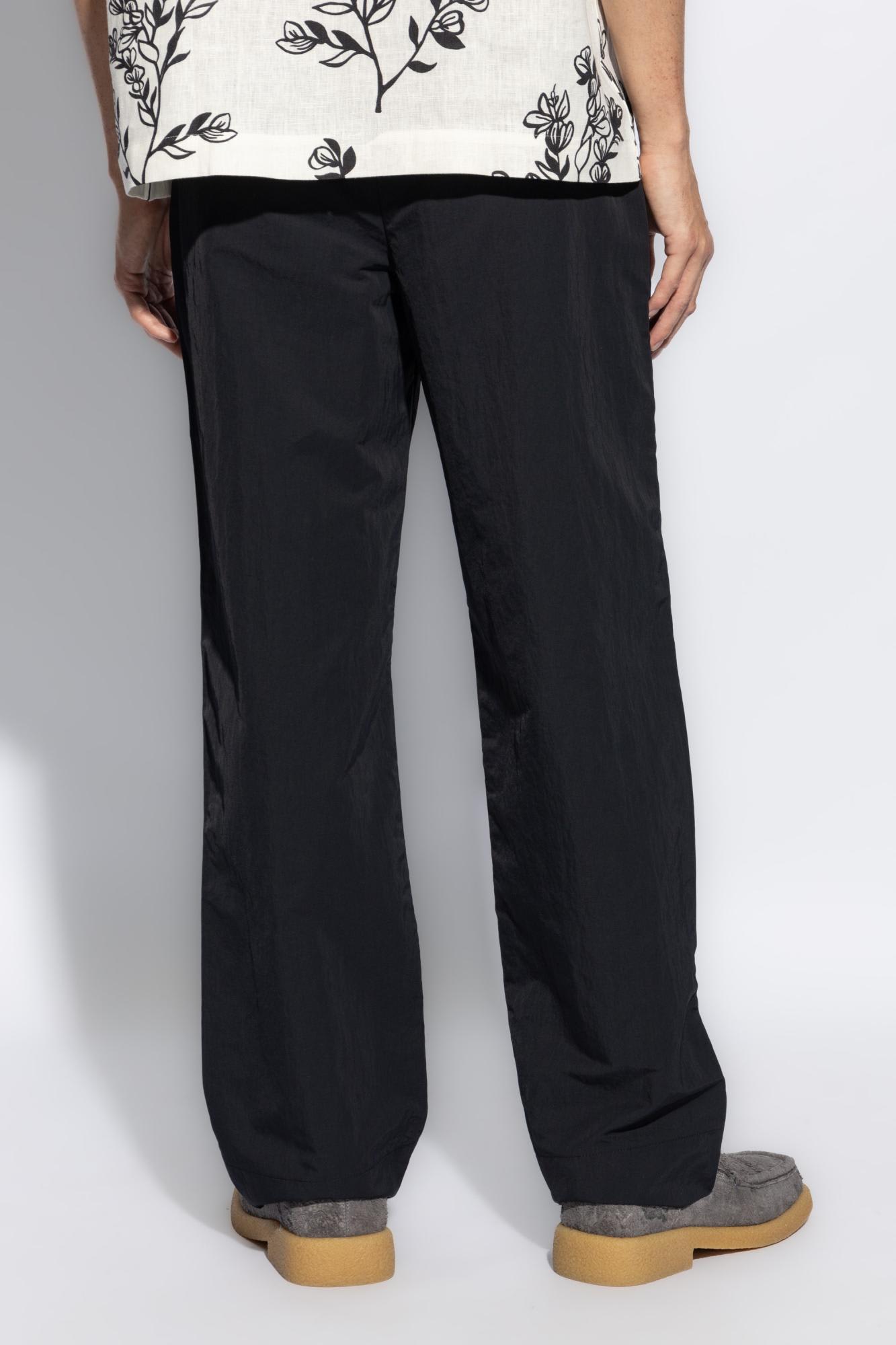 Shop Jacquemus Jean Pants In Black