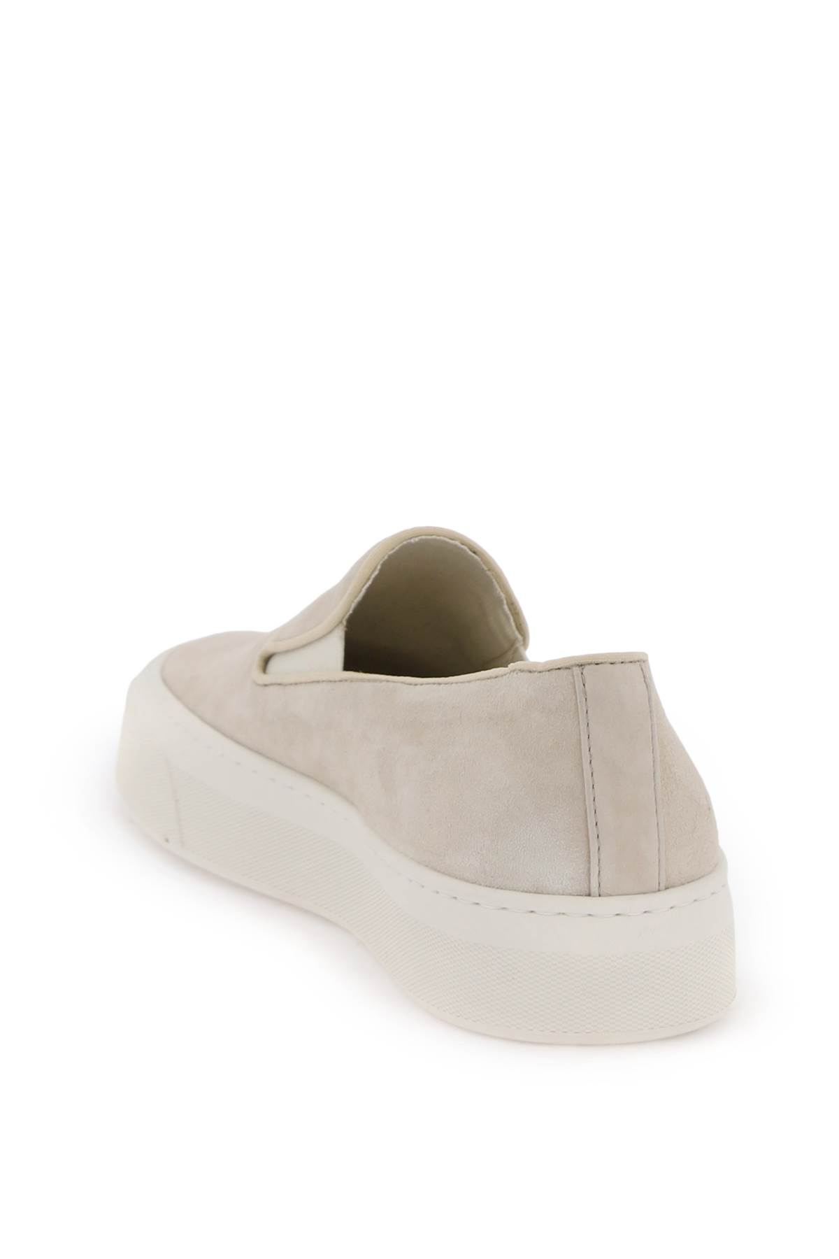 Shop Common Projects Slip-on Sneakers In Beige (beige)