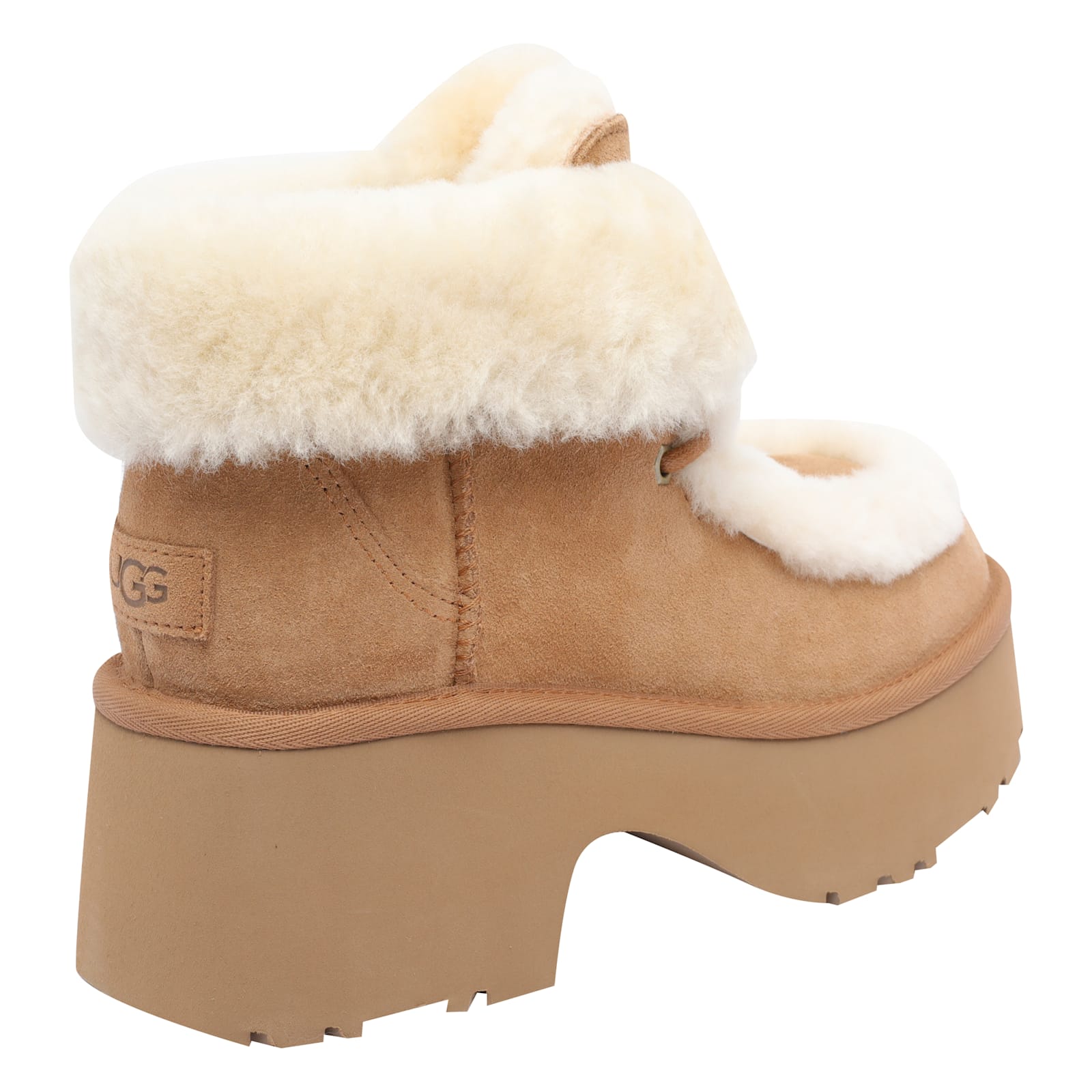 Ugg Esmee Pump Laced Up Shoes In Brown