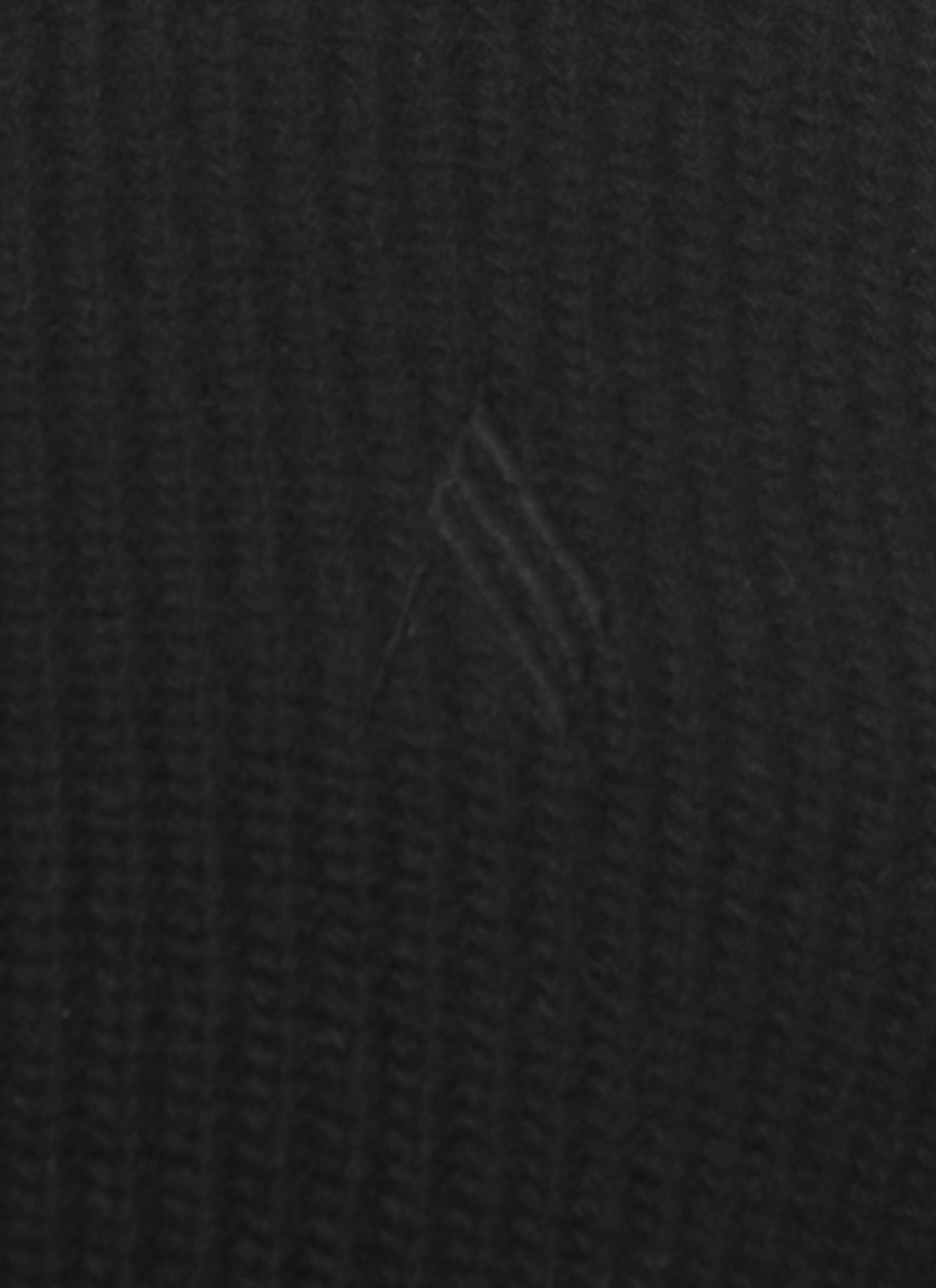 Attico Wool Cardigan In Black