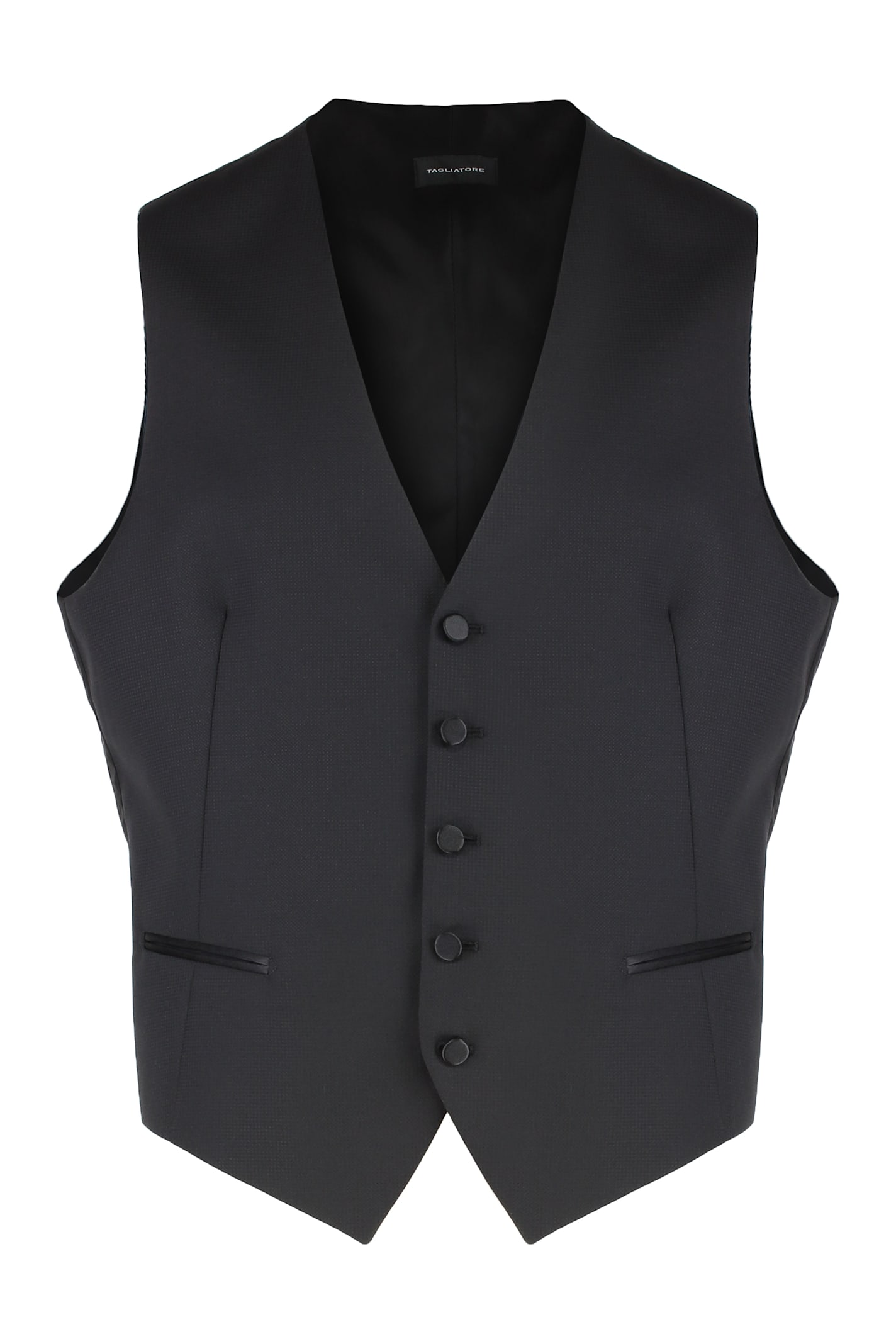 Shop Tagliatore Single-breasted Vest