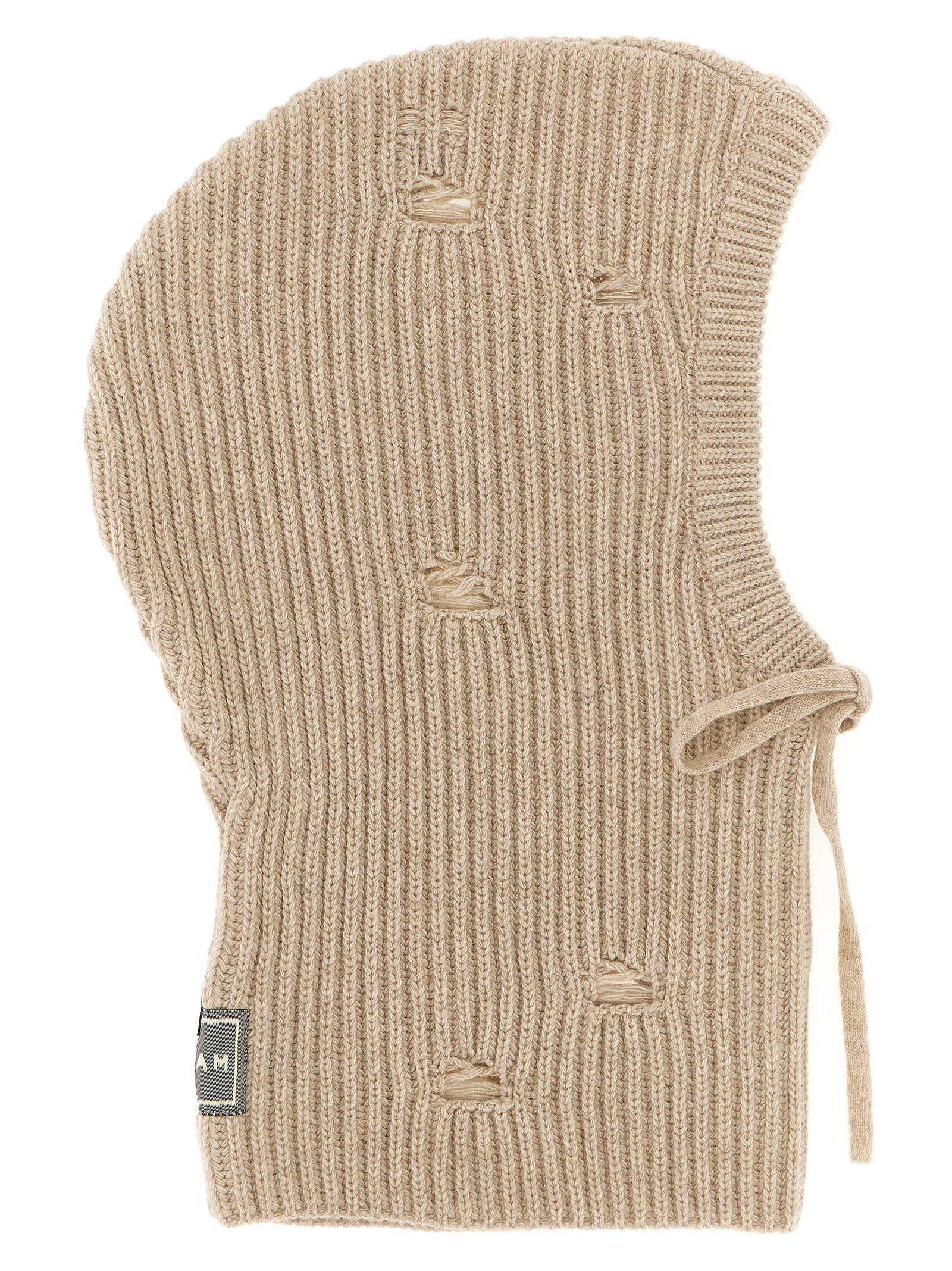 Distressed Wool Balaclava