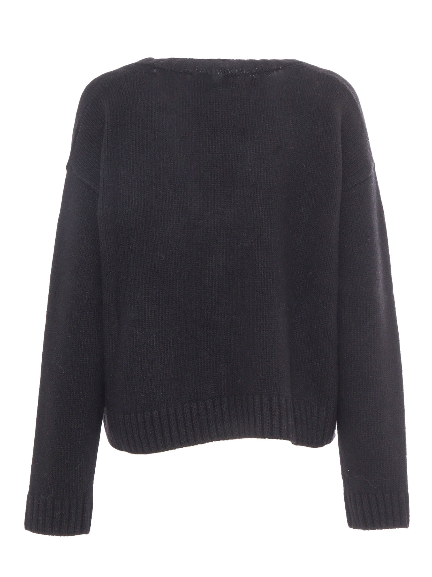 Shop Weekend Max Mara Arad Black Cardigan