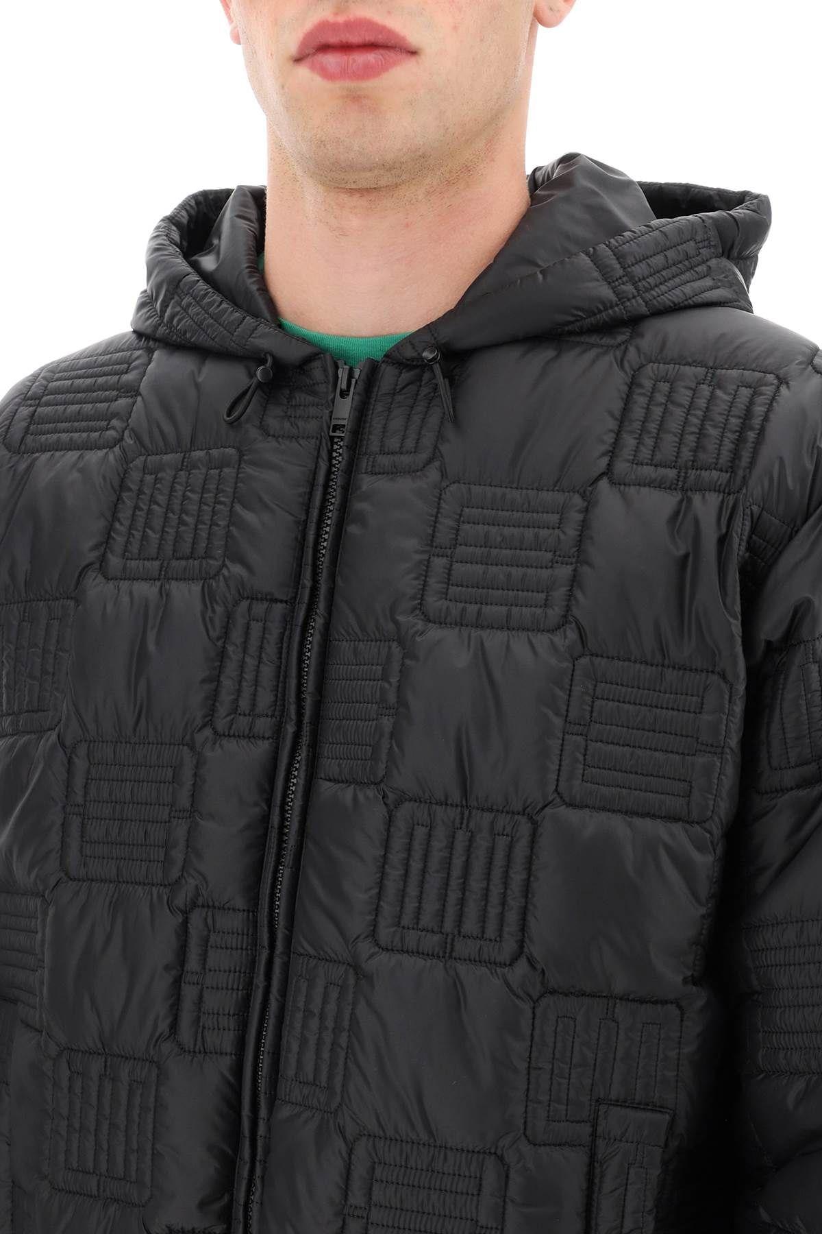 Shop Ambush Monogram Quilted Nylon Jacket