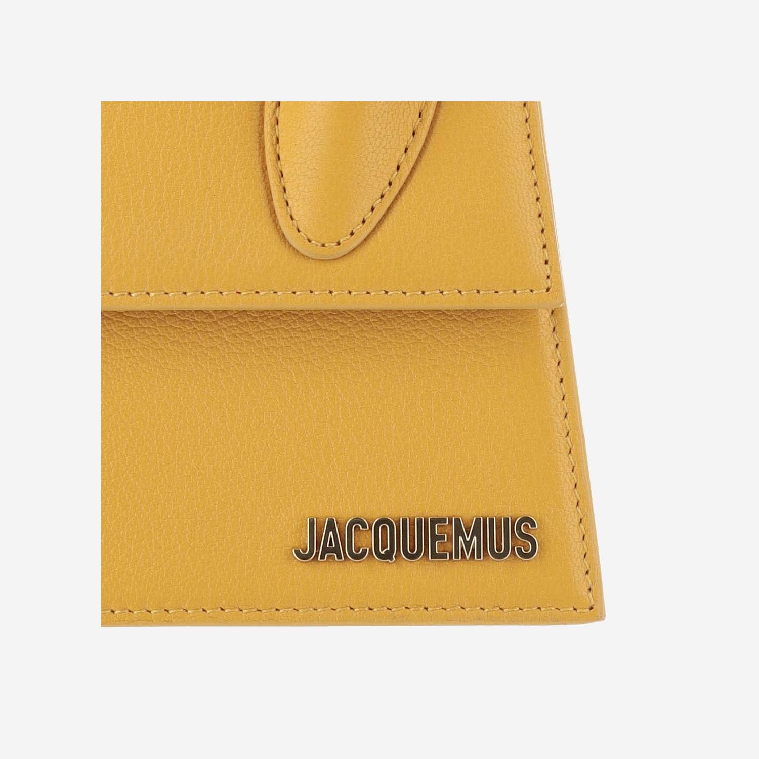 Shop Jacquemus Le Chiquito Moyen Bag In Orange
