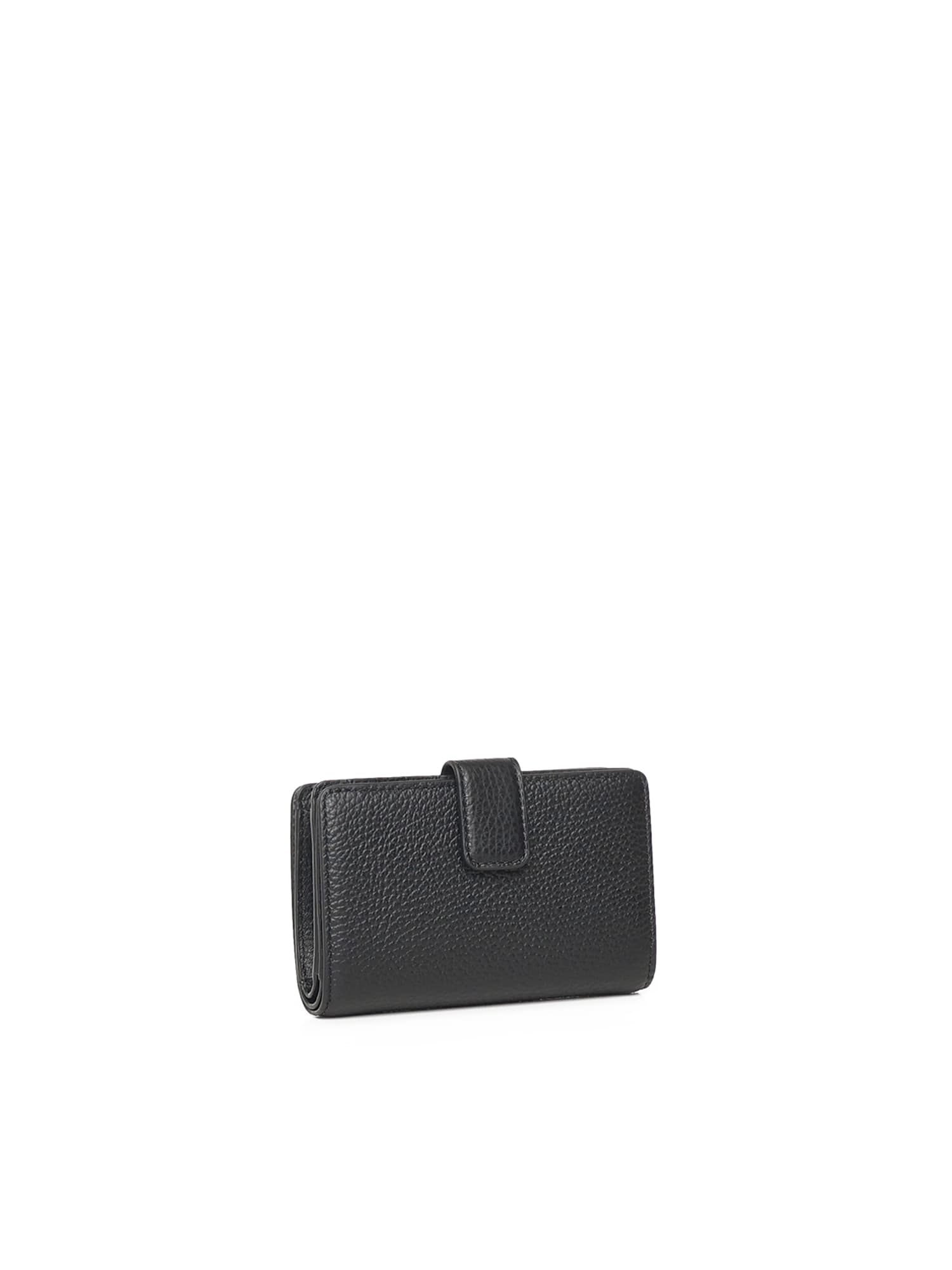 Coccinelle Metallic Soft Wallet In Black