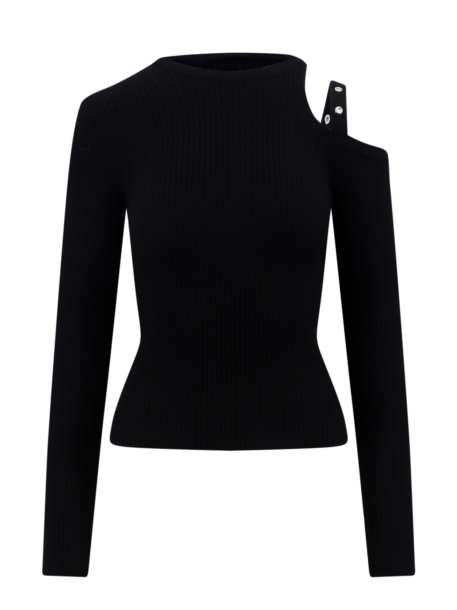 Shop Blumarine Sweater  In Black