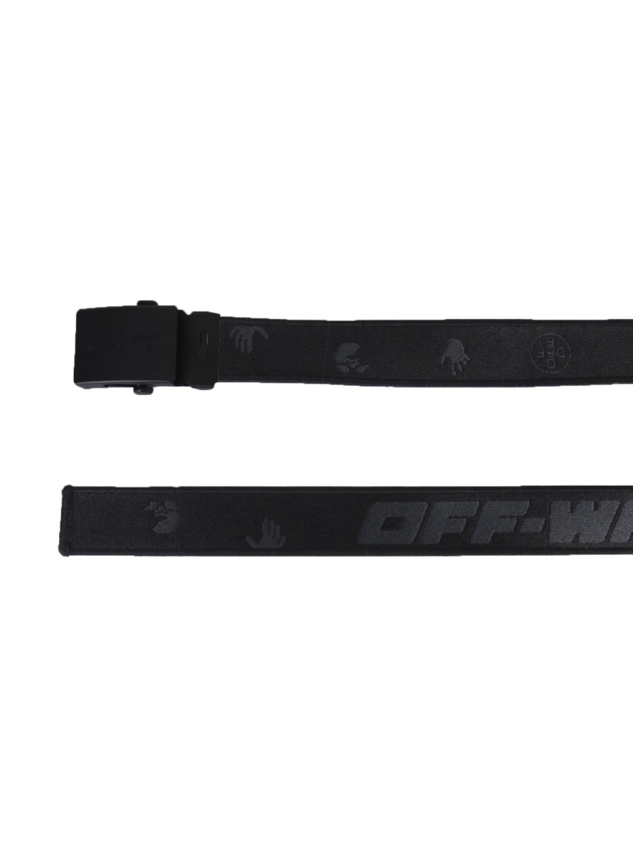 Shop Off-white New Industrial Reversible Belt In Yellow