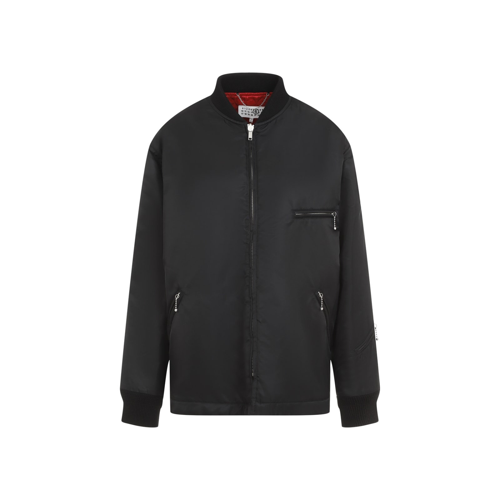 Shop Mm6 Maison Margiela Jacket In Black