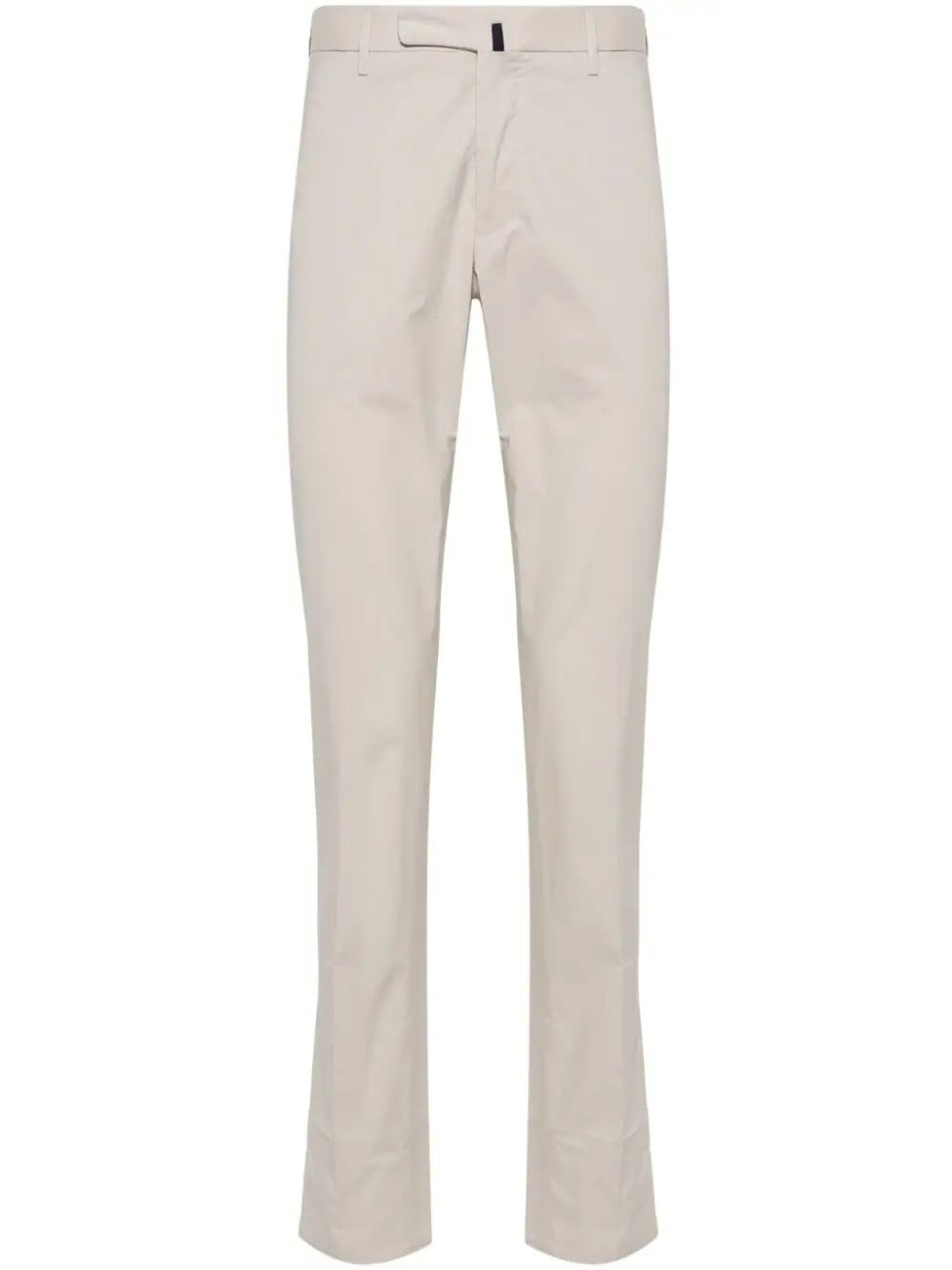 Shop Incotex Model 30 Slim Fit Trousers In Light Grey