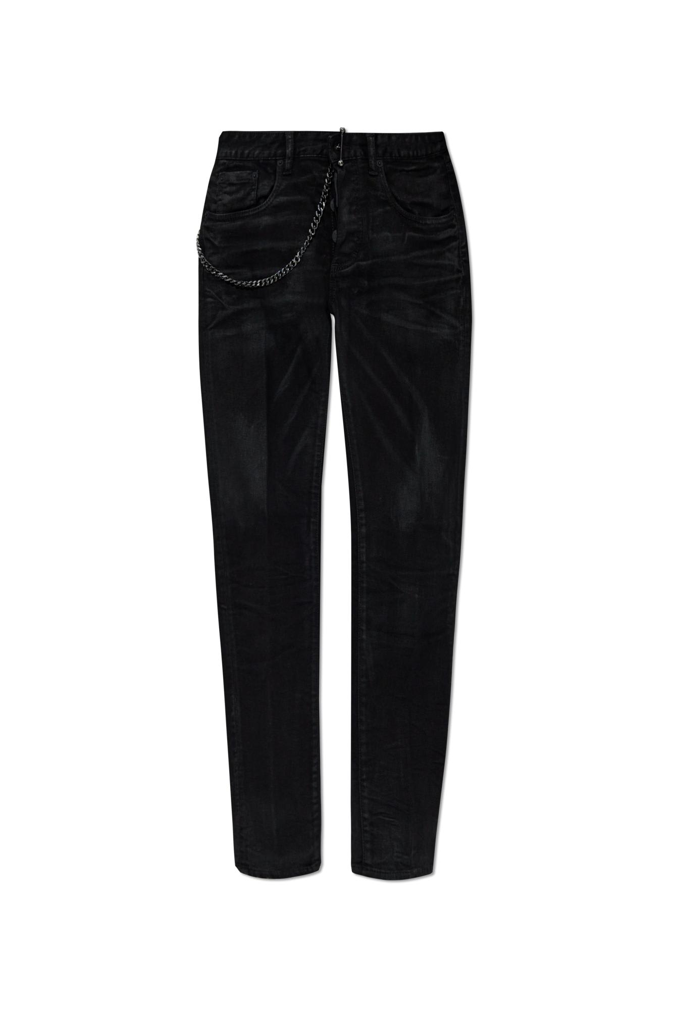 Shop Dsquared2 Jeans 24/7 In Black