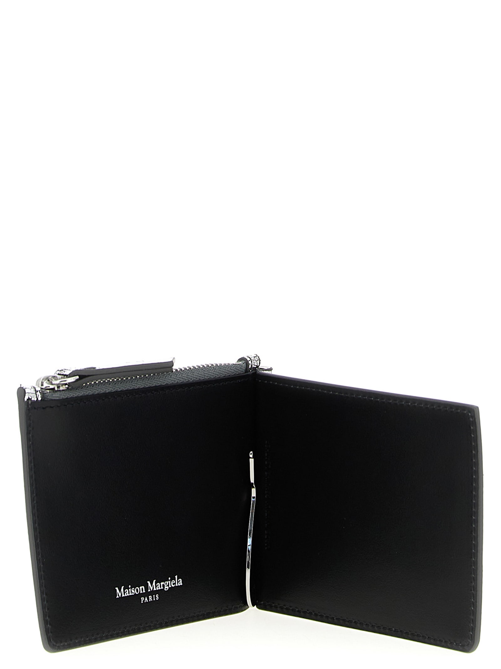 Maison Margiela Bifold Wallet Wallets And Card Holders Silver In Silver