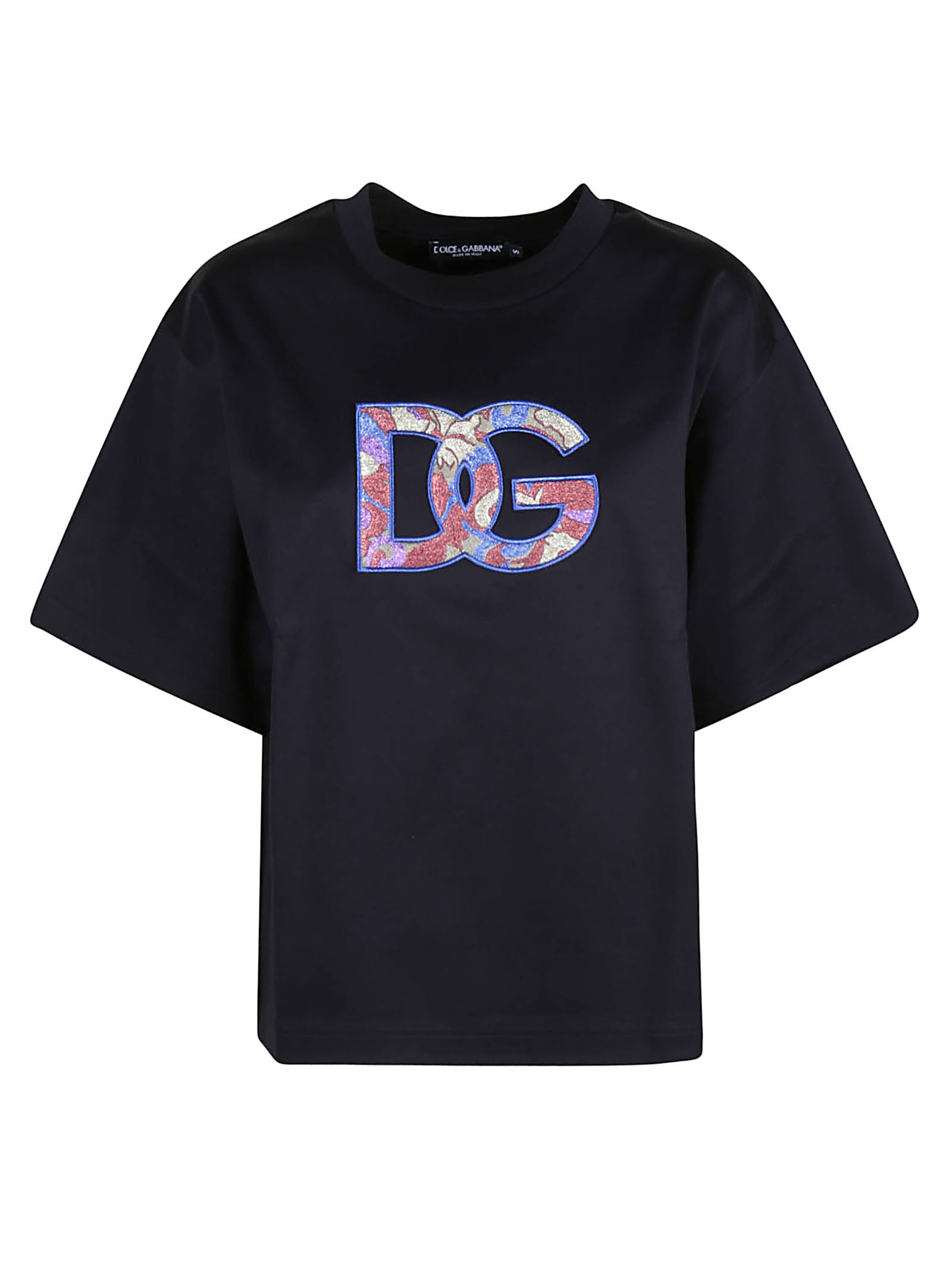 Dolce & Gabbana Logo Patched T-shirt