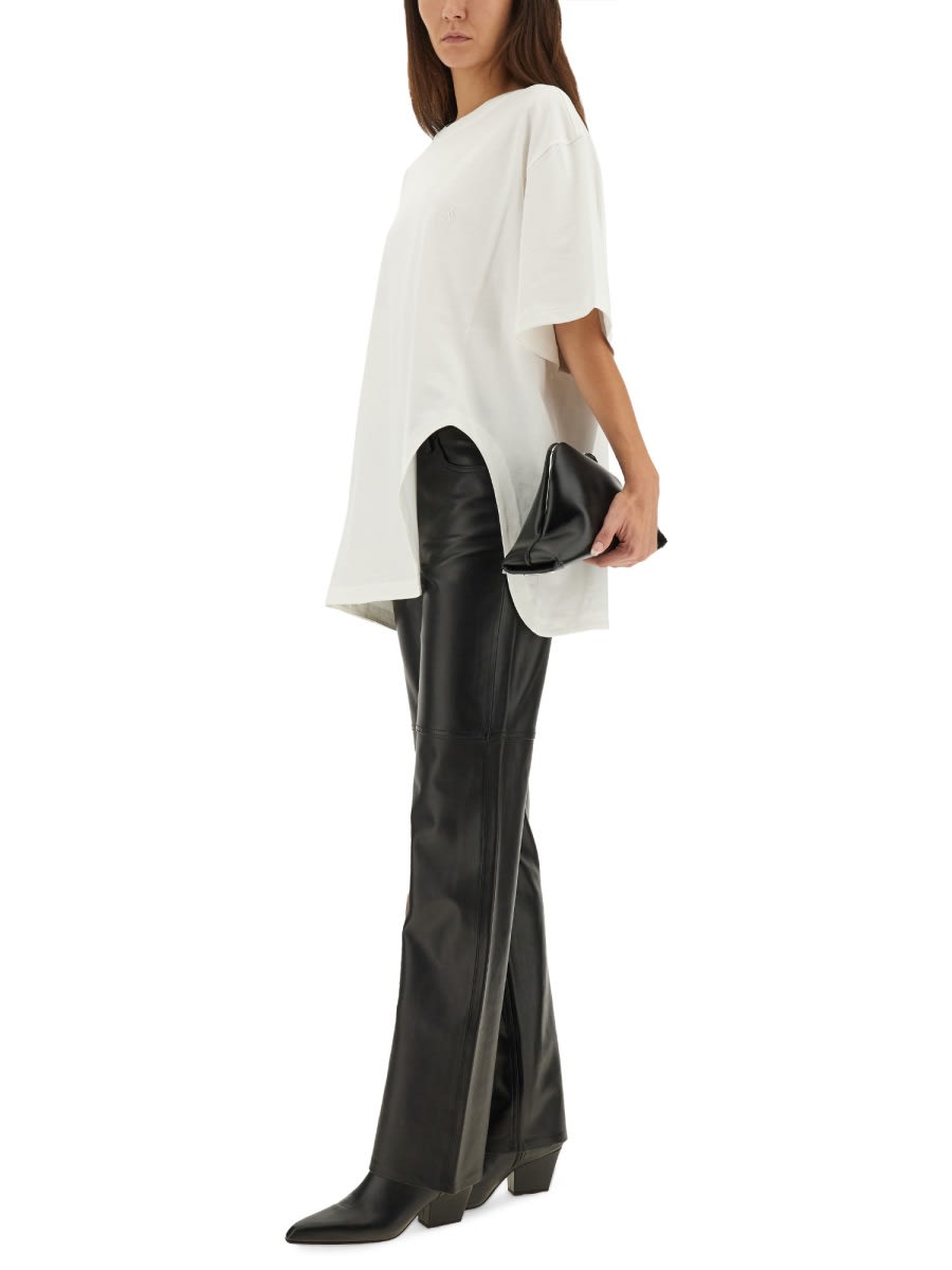 Attico Cotton T-shirt In White