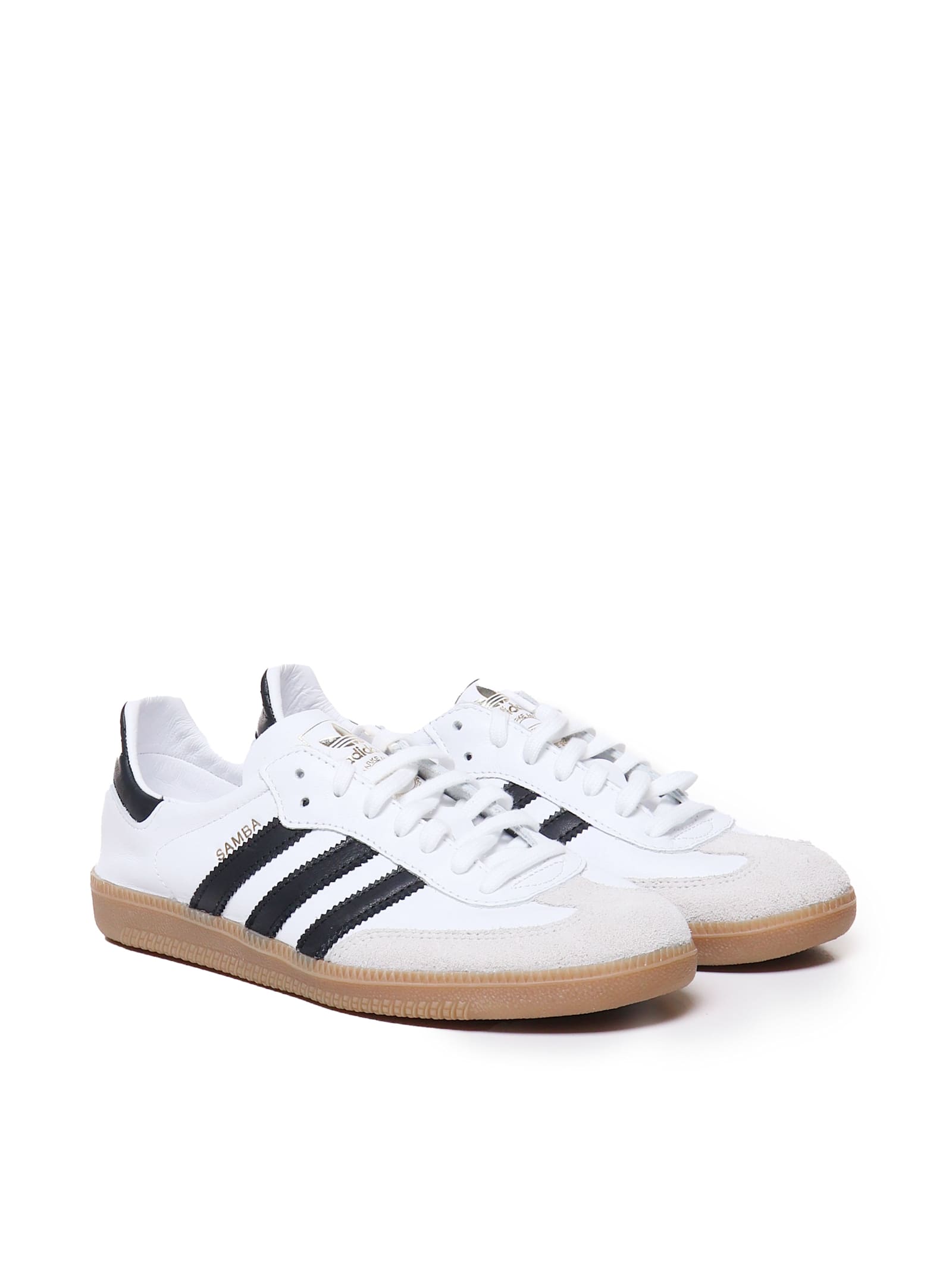 Shop Adidas Originals Sneakers Samba Decon In White