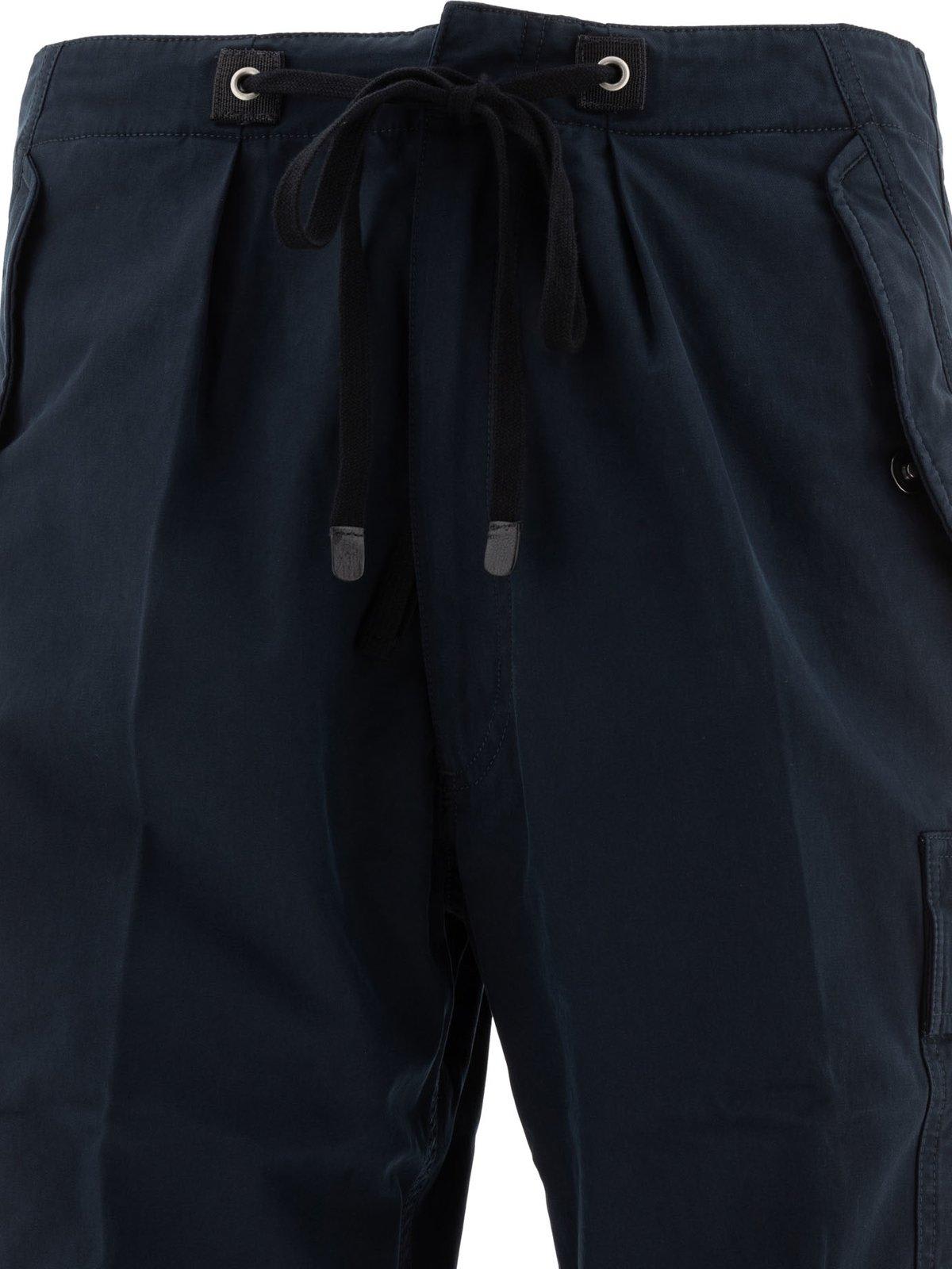 Tom Ford Cargo Trousers In Blue