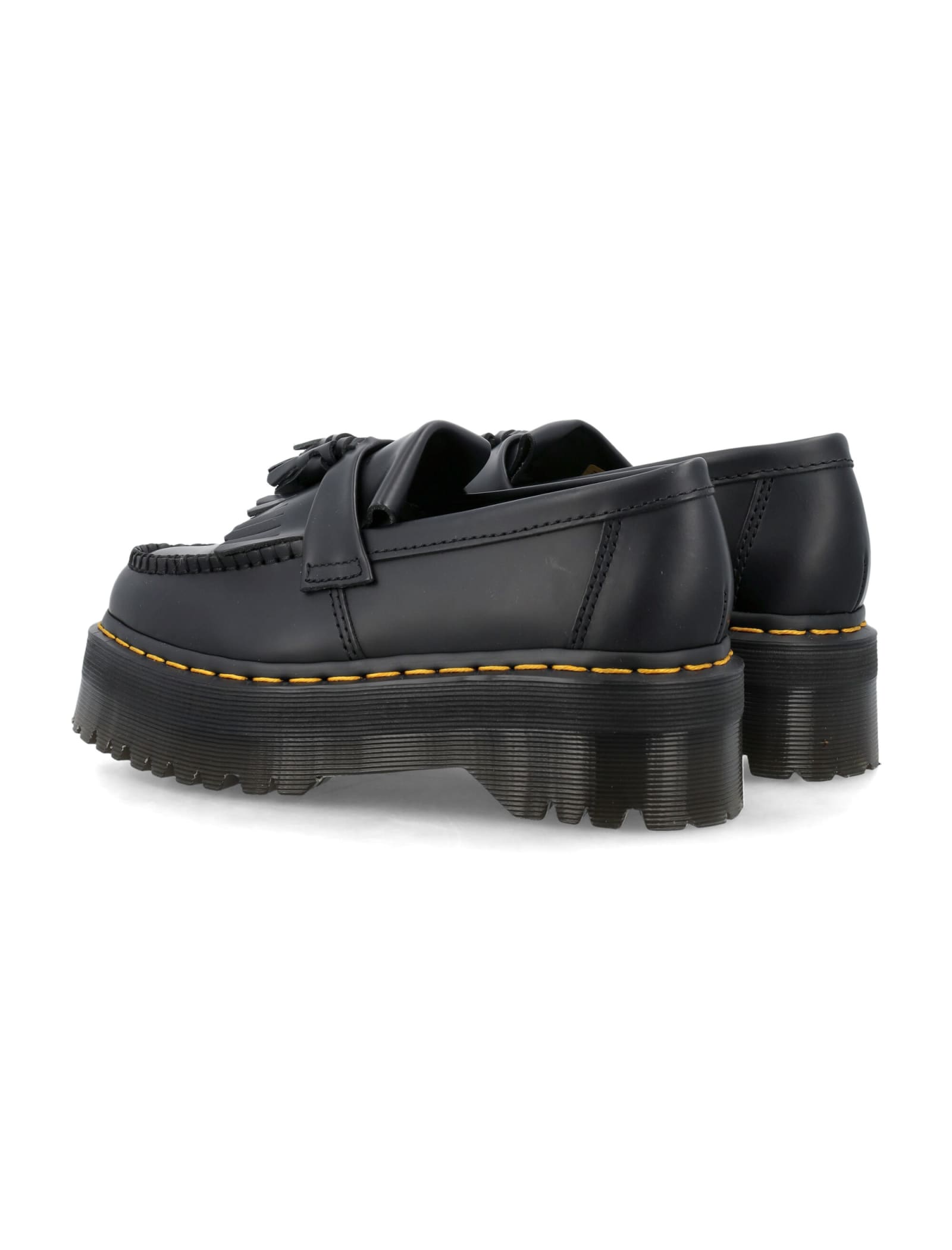 Dr. Martens Adrian Bex Smooth Leather Tassel Loafers In Black