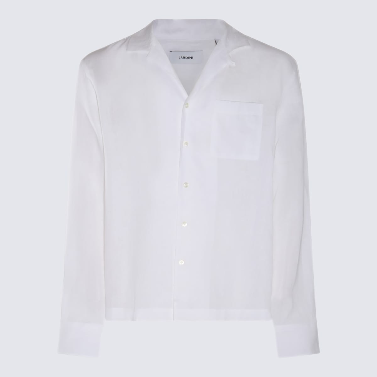 Lardini Camicie Bianco In White