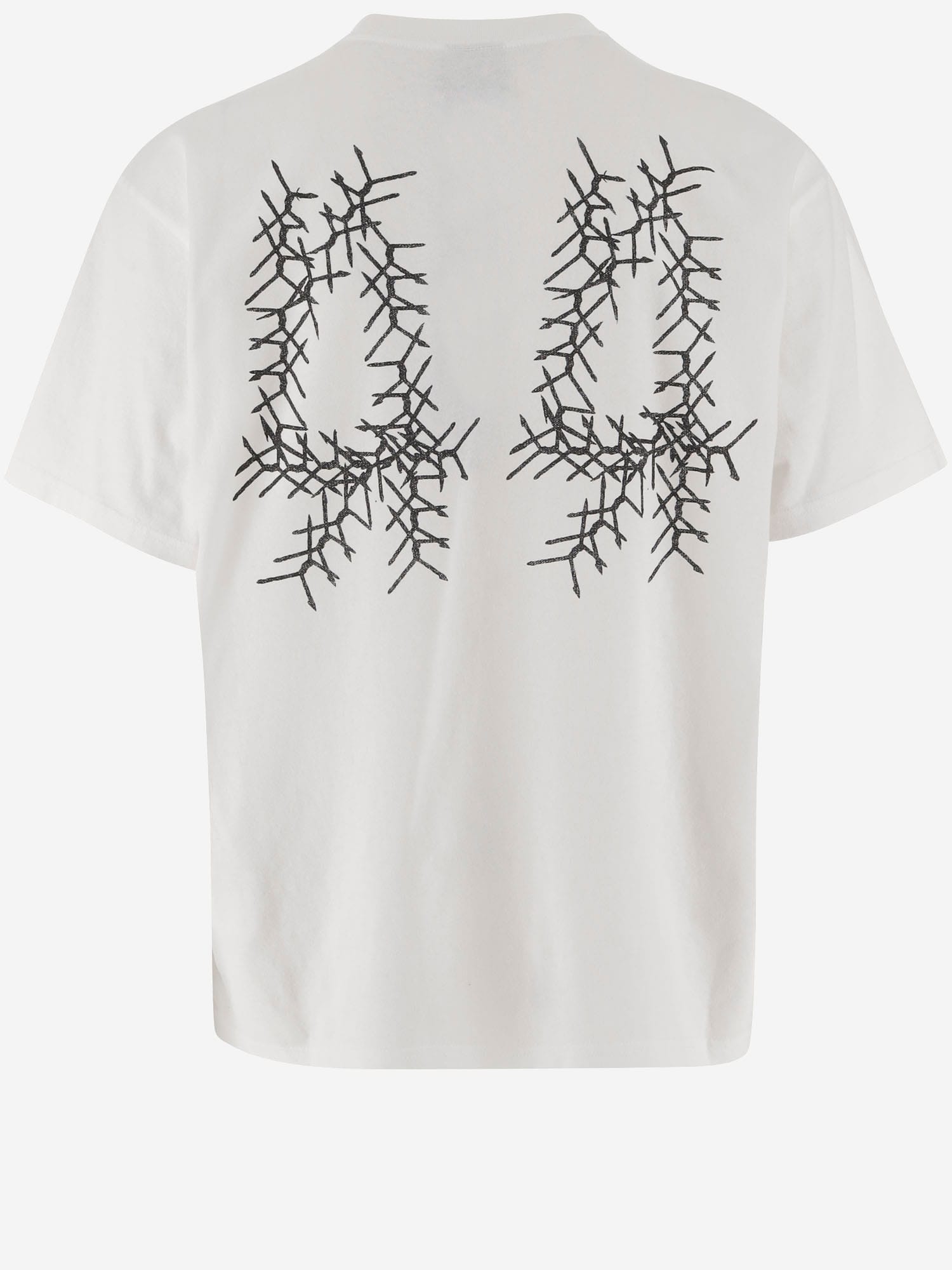 44 Label Group Cotton T-shirt With Print In White