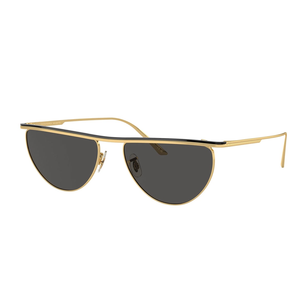 Oliver Peoples X Khaite 1984c 56mm Irregular Sunglasses