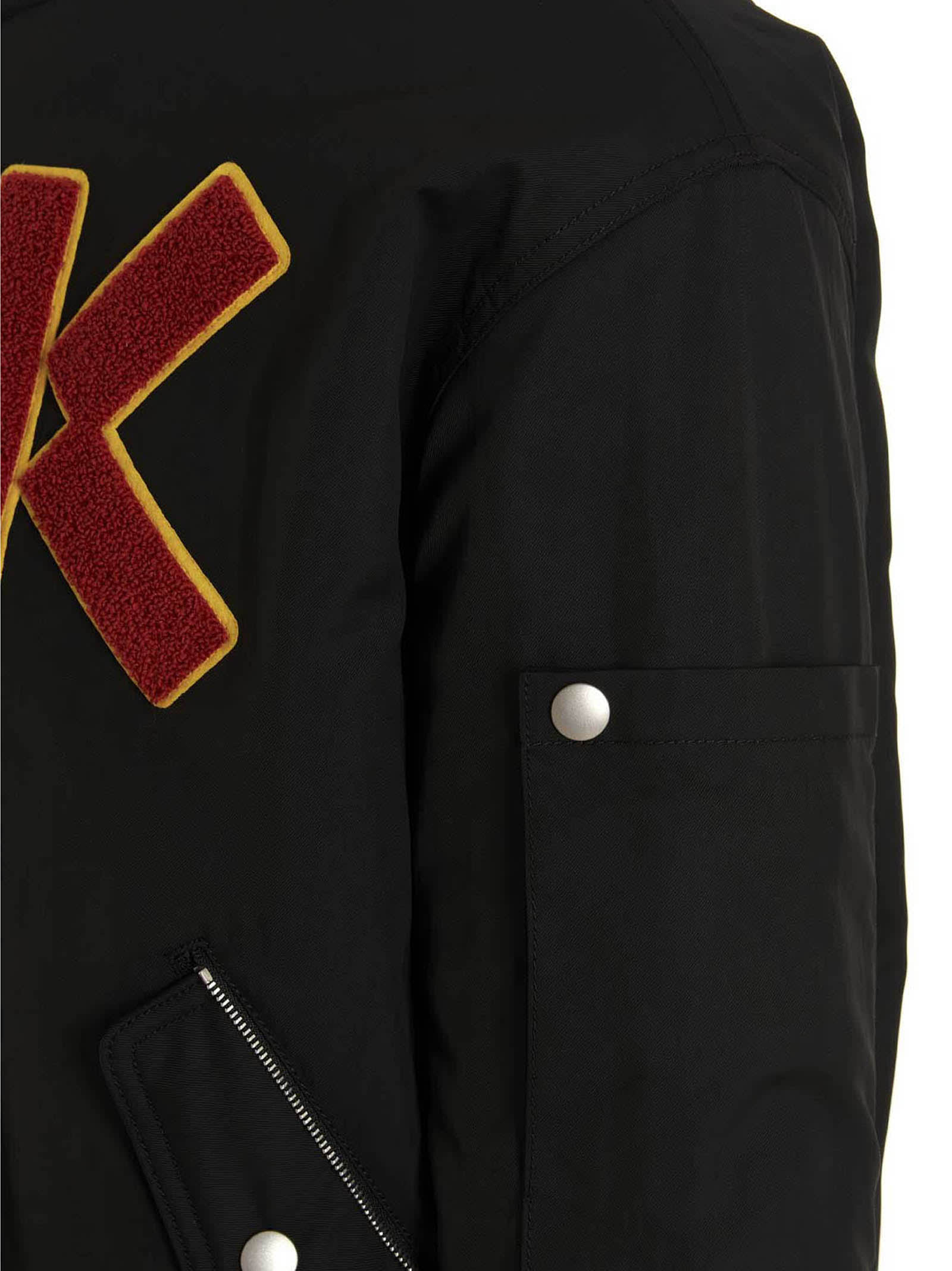 Kenzo Logo Embroidery Bomber Jacket