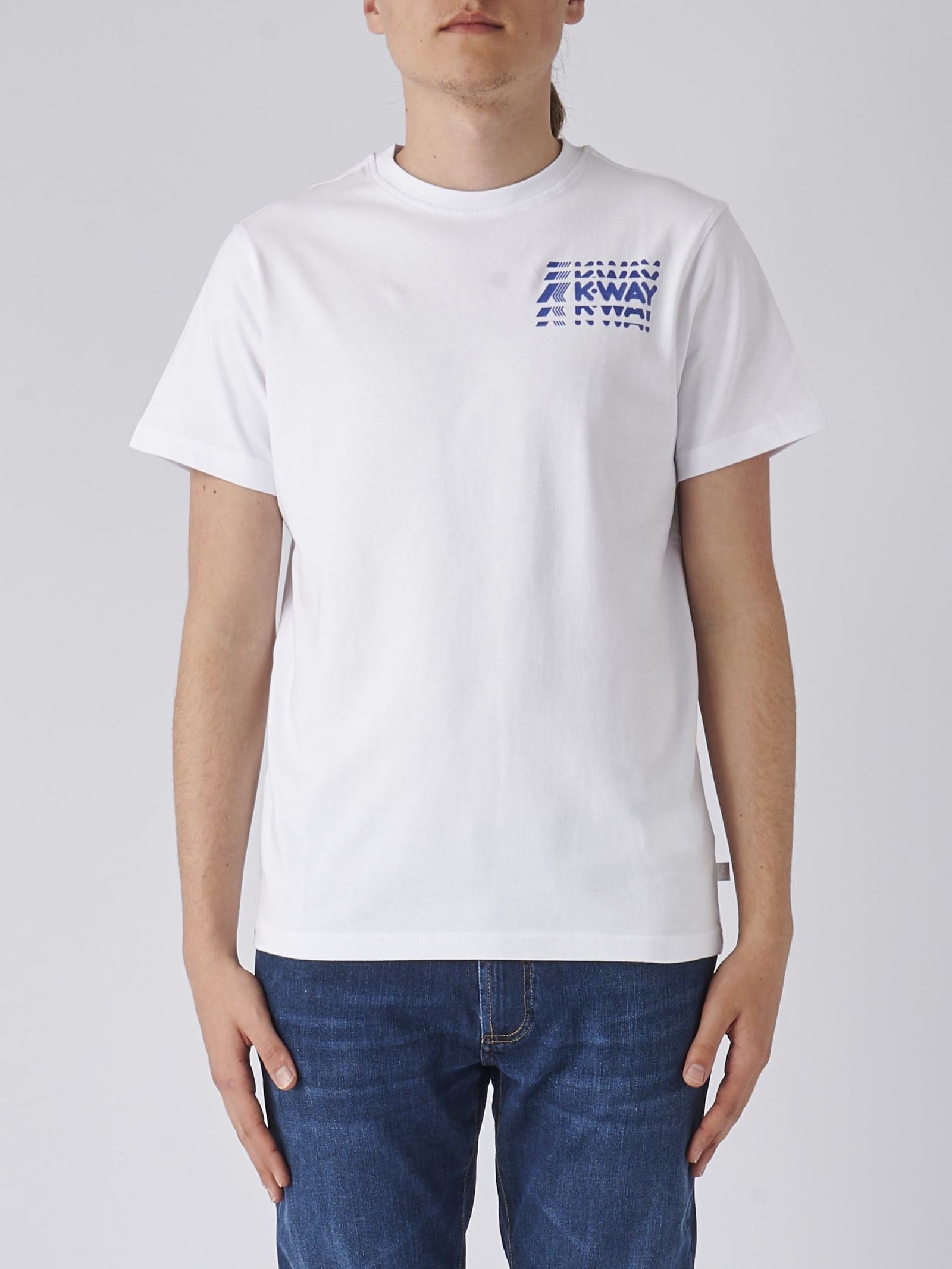 K-way T-shirt Men Color White