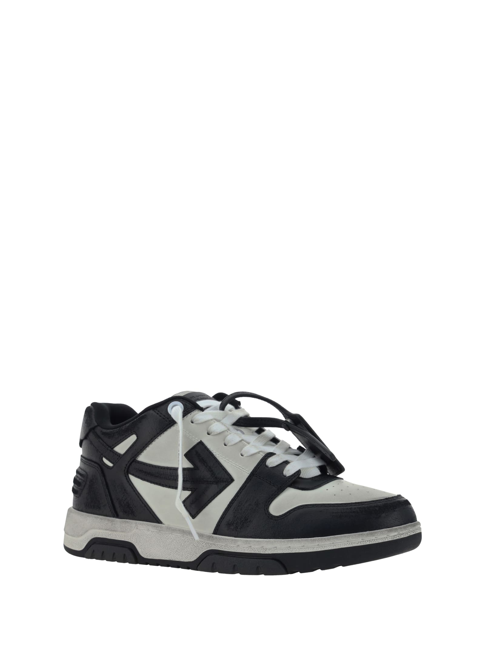 Shop Off-white Out Of Office Sneakers In Black