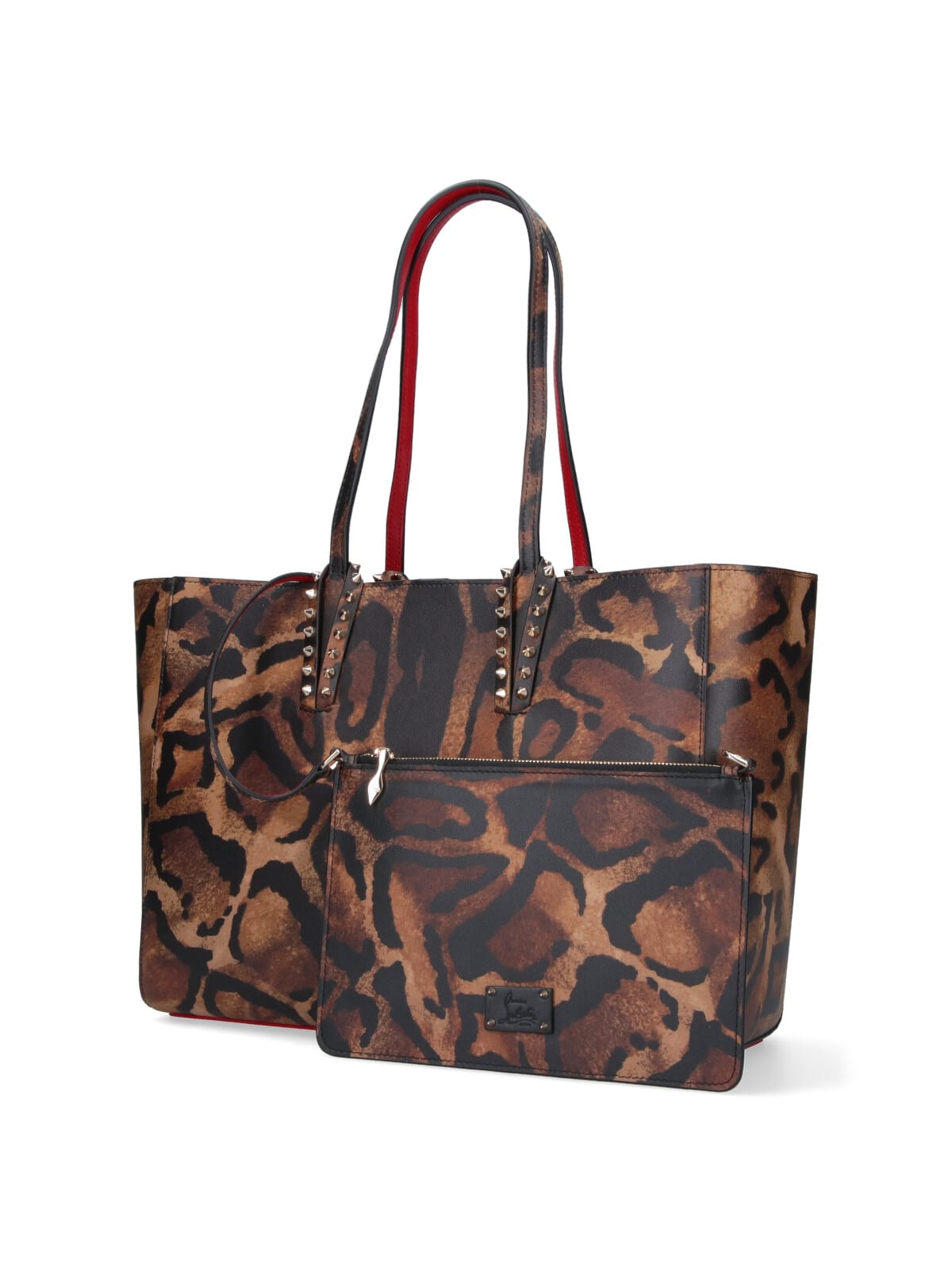 Christian Louboutin Cabata Tote Bag In Brown