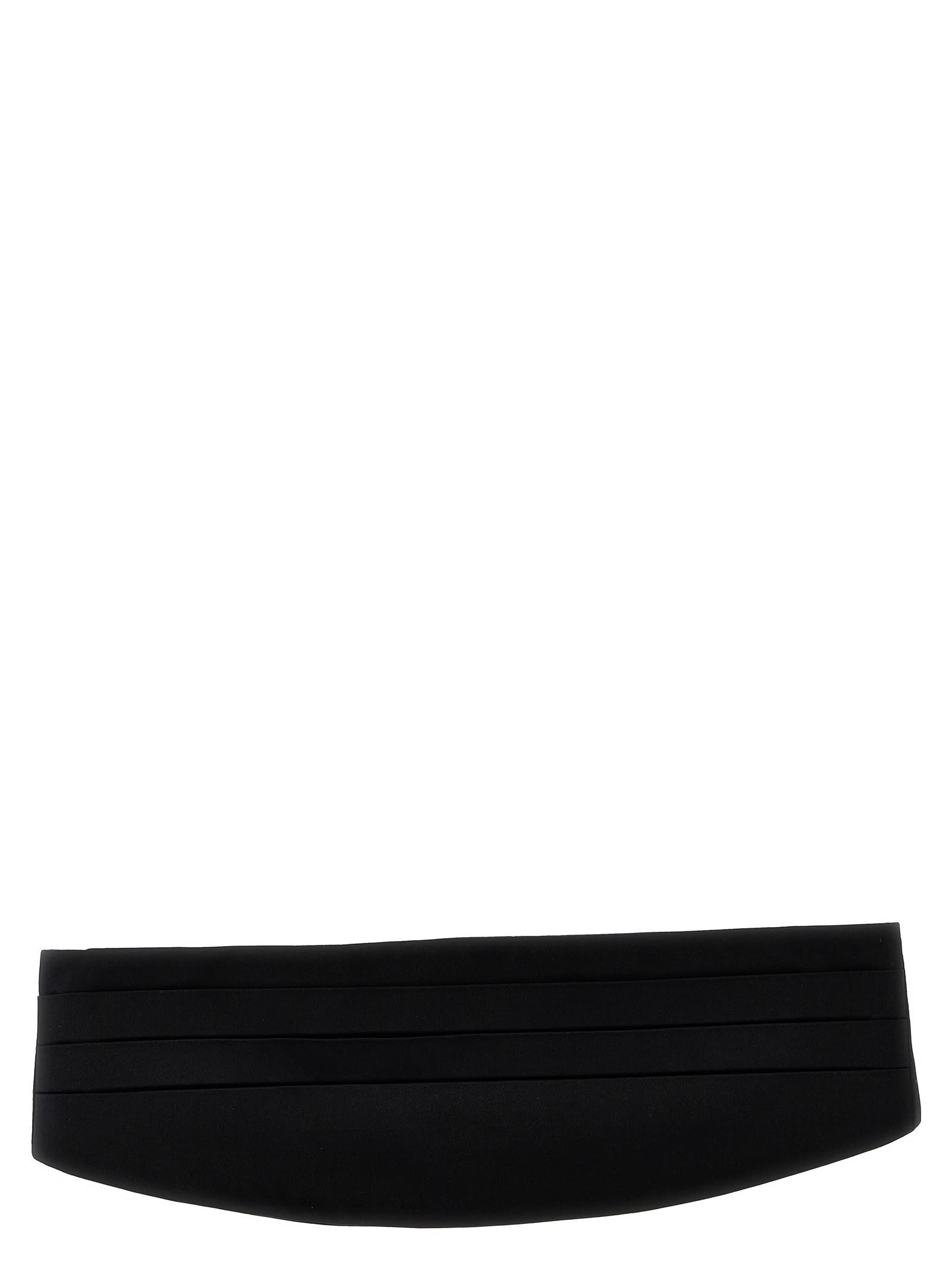 Shop Dolce & Gabbana Tuxedo Headband In Black