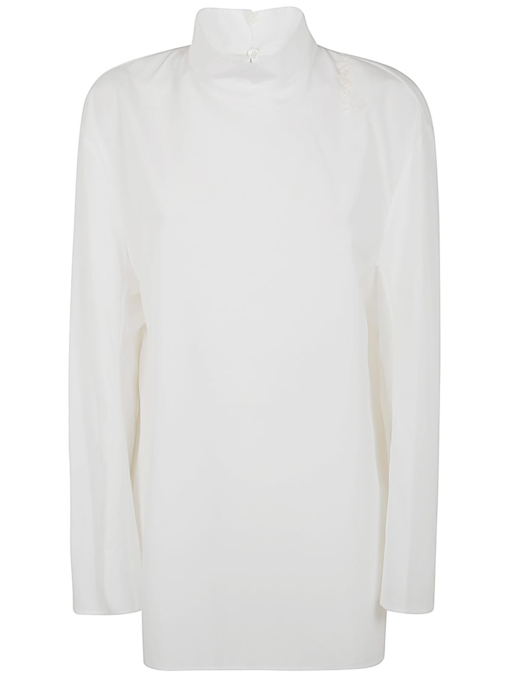 Shop Marni Top In Lily White