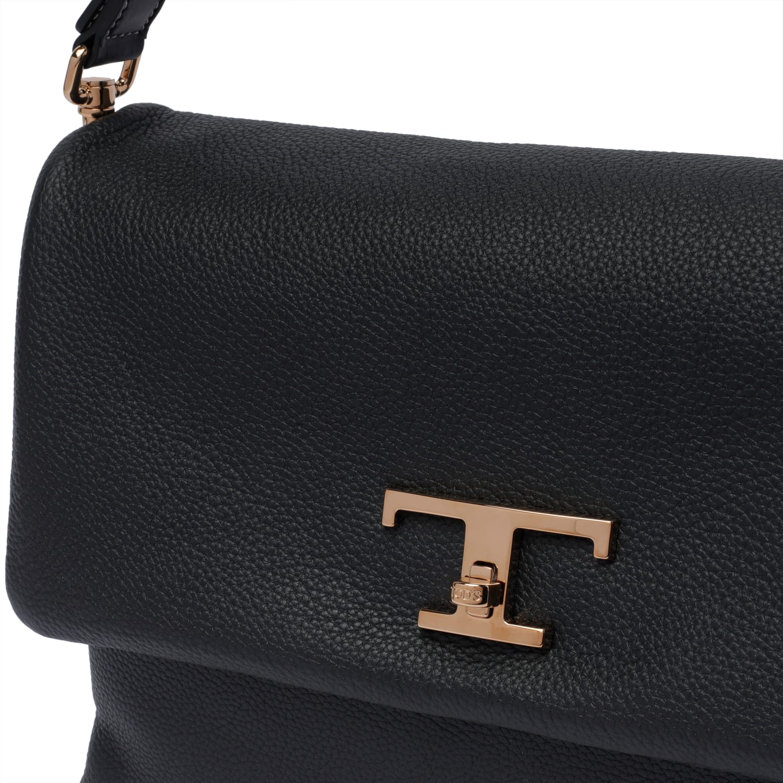 TOD'S LEATHER SHOULDER BAG 