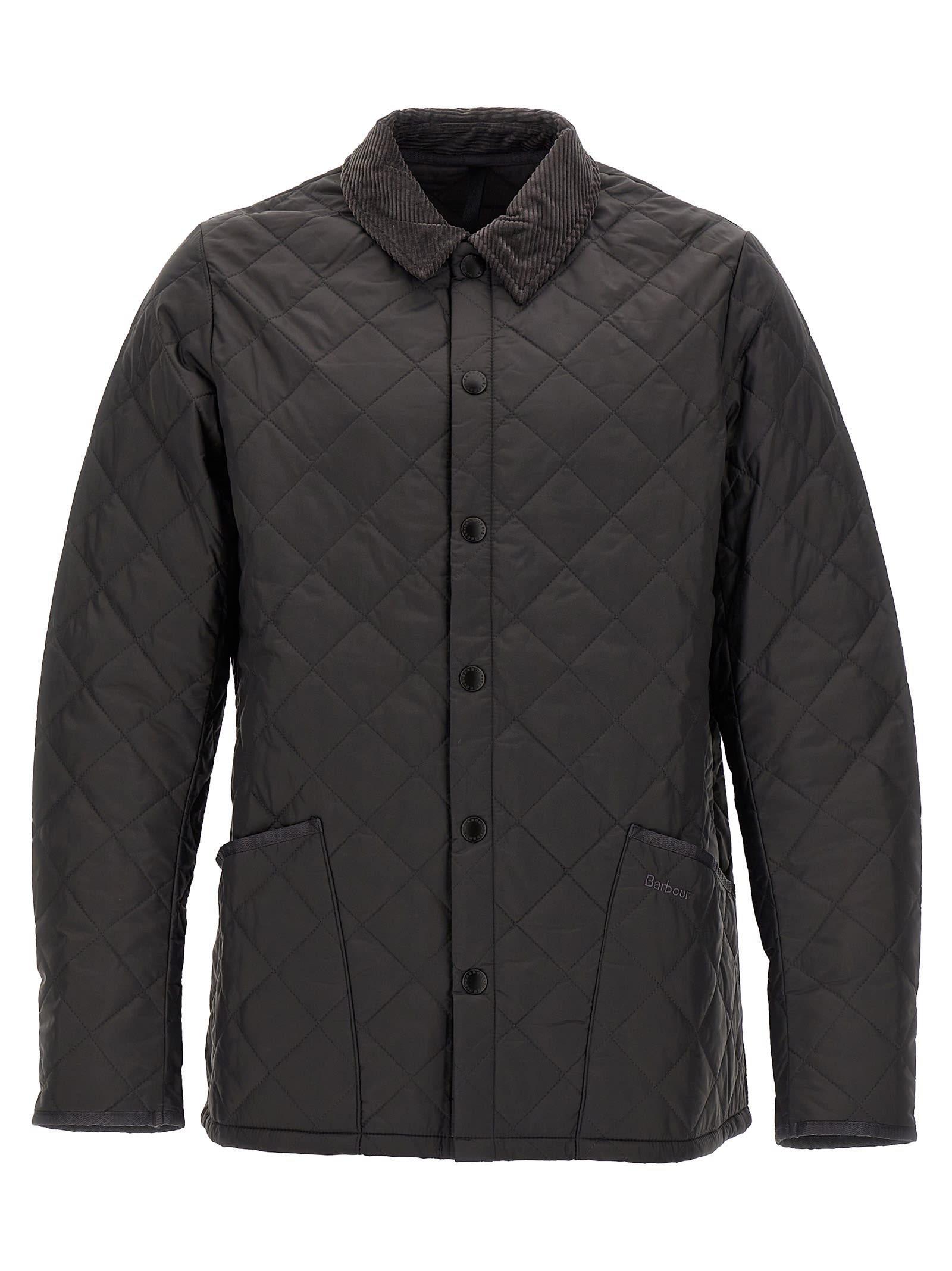 Shop Barbour Heritage Liddesdale Jacket In Gray