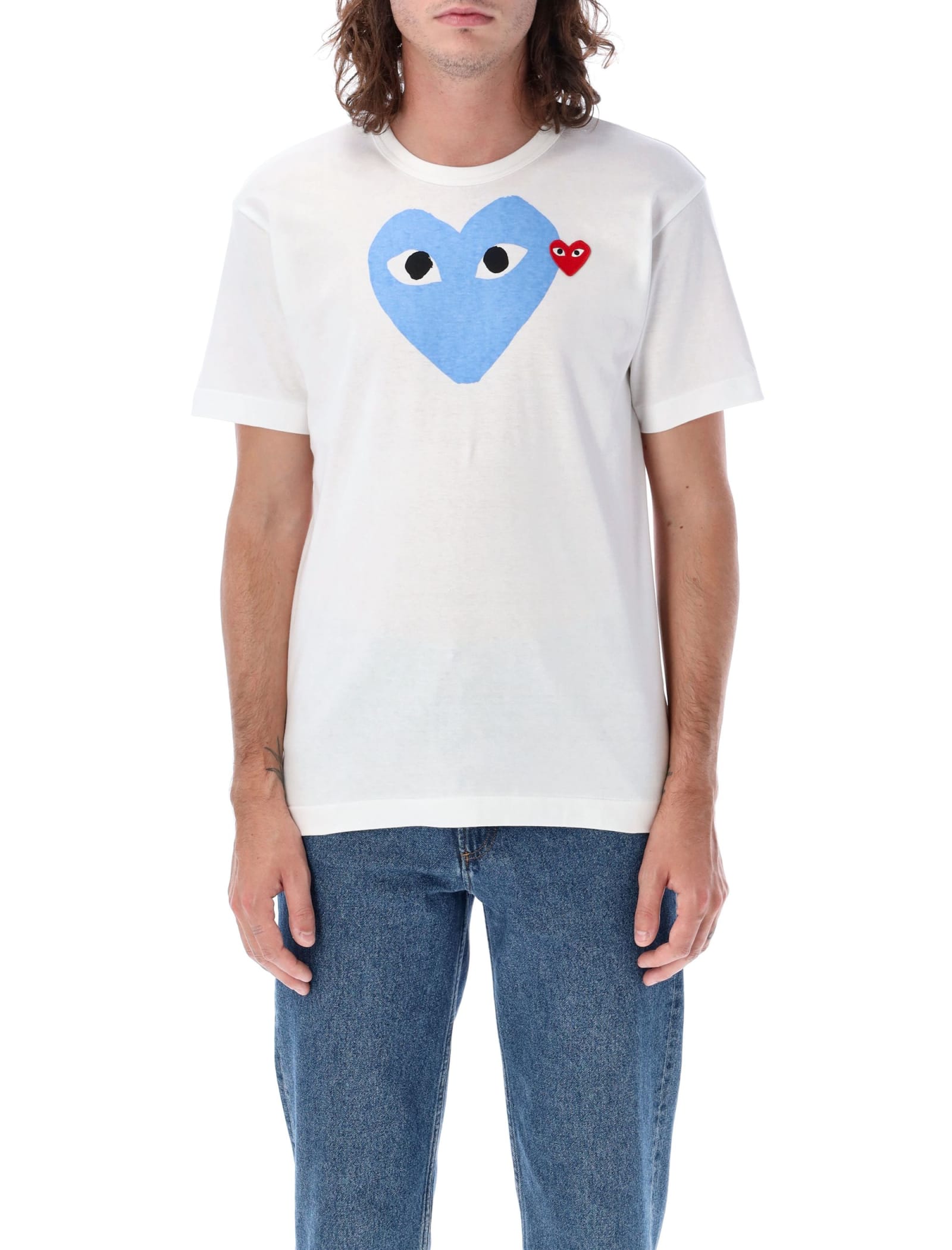 Comme des Garçons Play Big Heart Print T-shirt