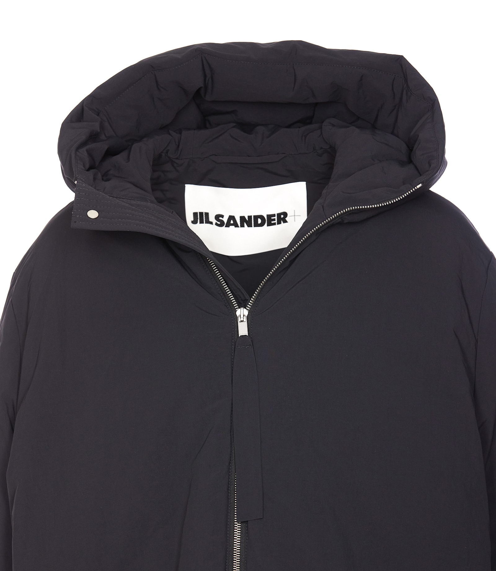 Shop Jil Sander Padded Down Jacket In Black