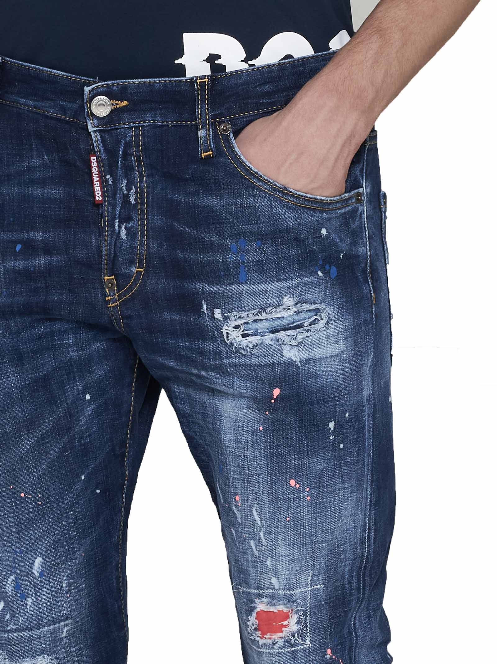 Shop Dsquared2 Jeans In Blue