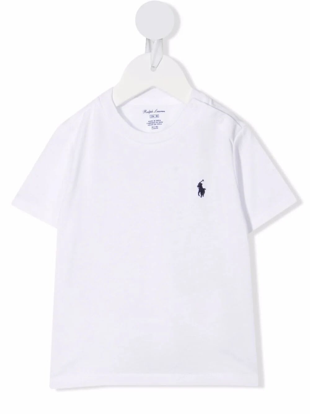 Shop Polo Ralph Lauren Ss Cn Tops T-shirt In White