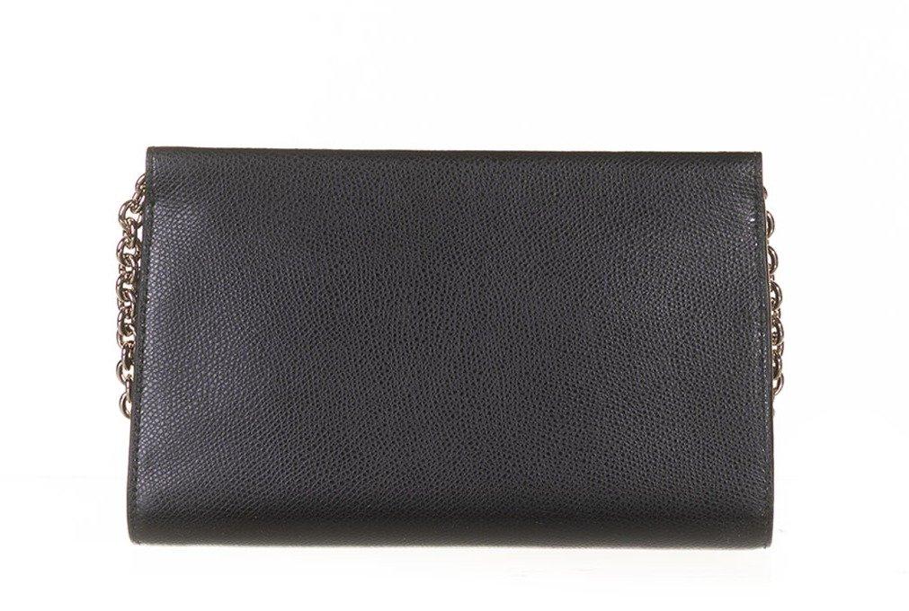 Furla Logo Lettering Mini Shoulder Bag In Nero