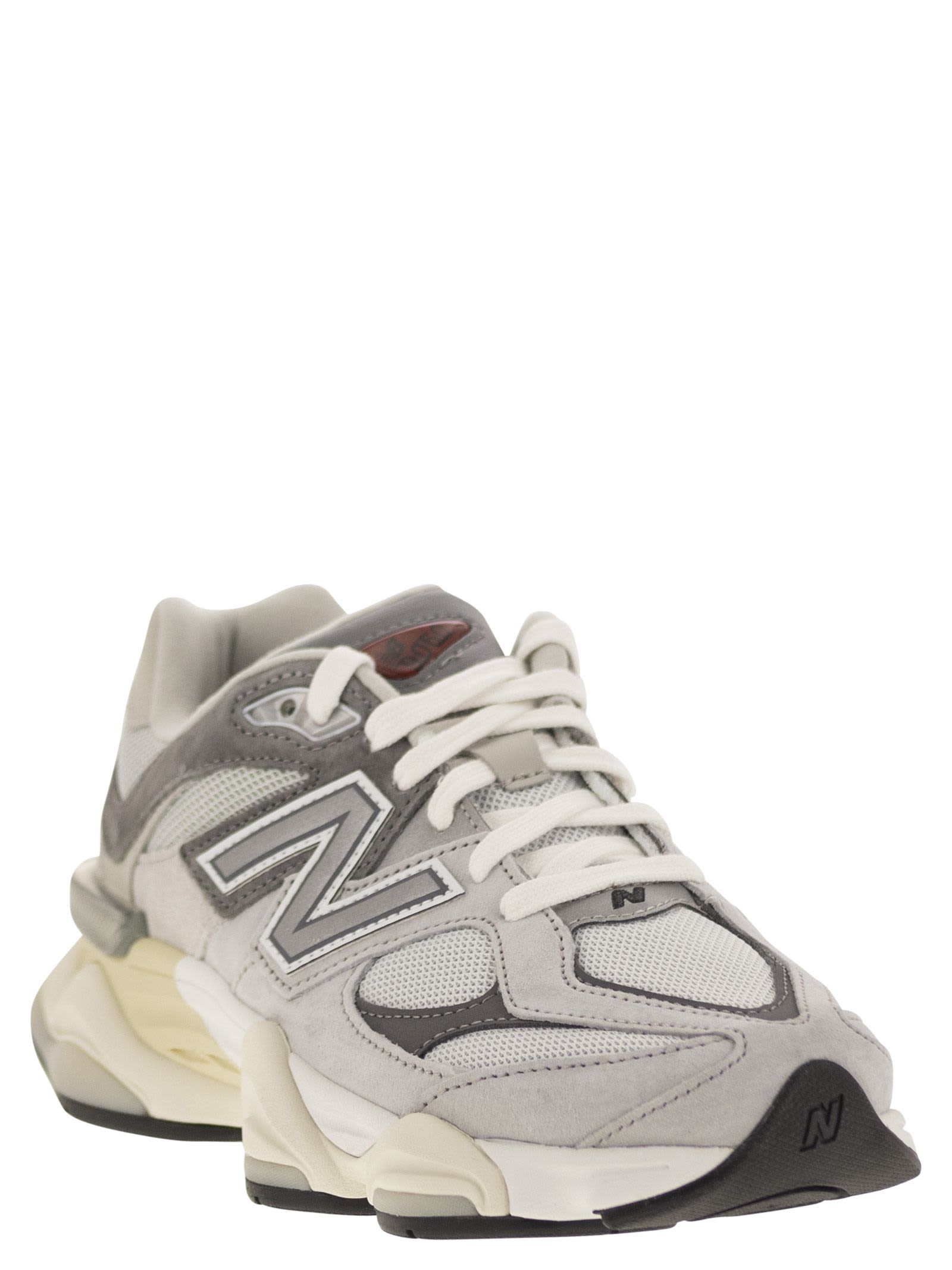 New Balance Grey 9060 Sneakers In Grey