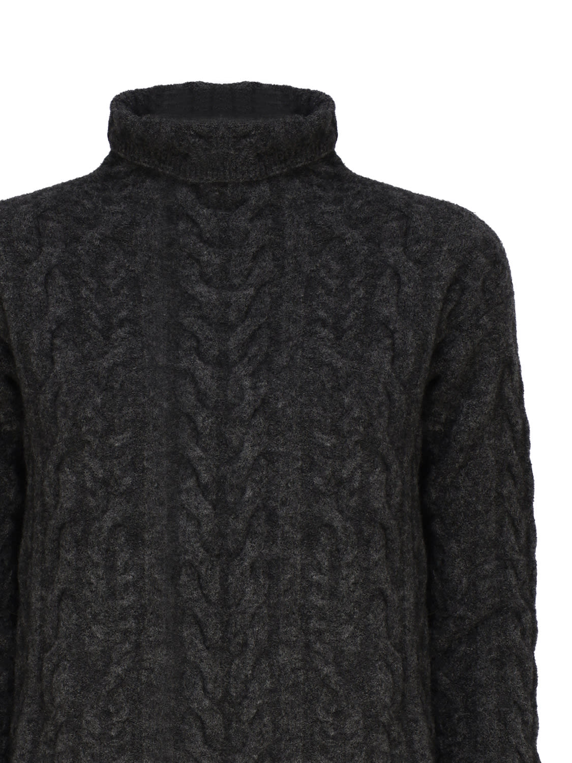 Shop 's Max Mara Turtleneck Sweater In Wool And Mohair