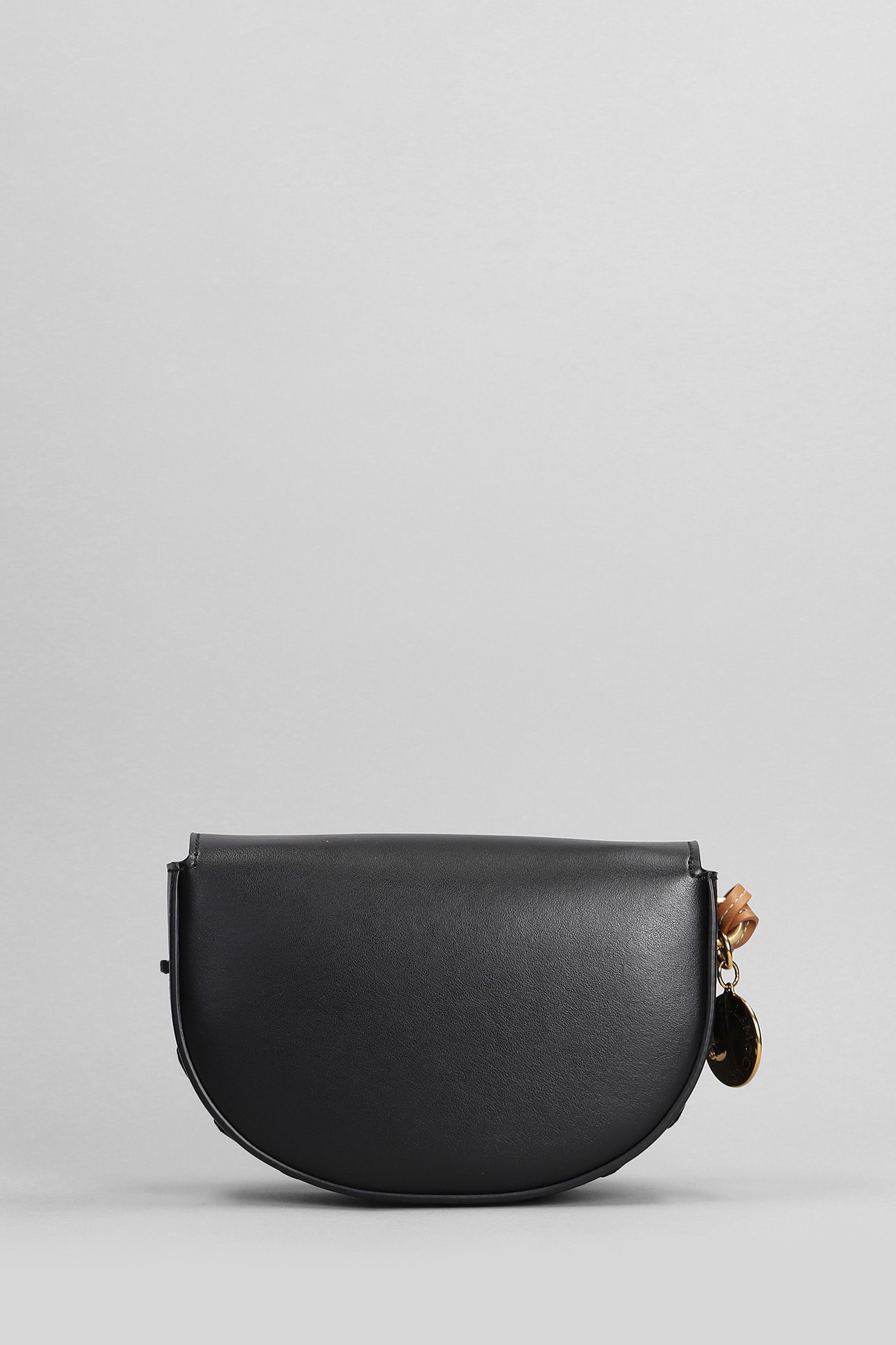 Stella Mccartney Shoulder Bag In Black Polyamide In Black