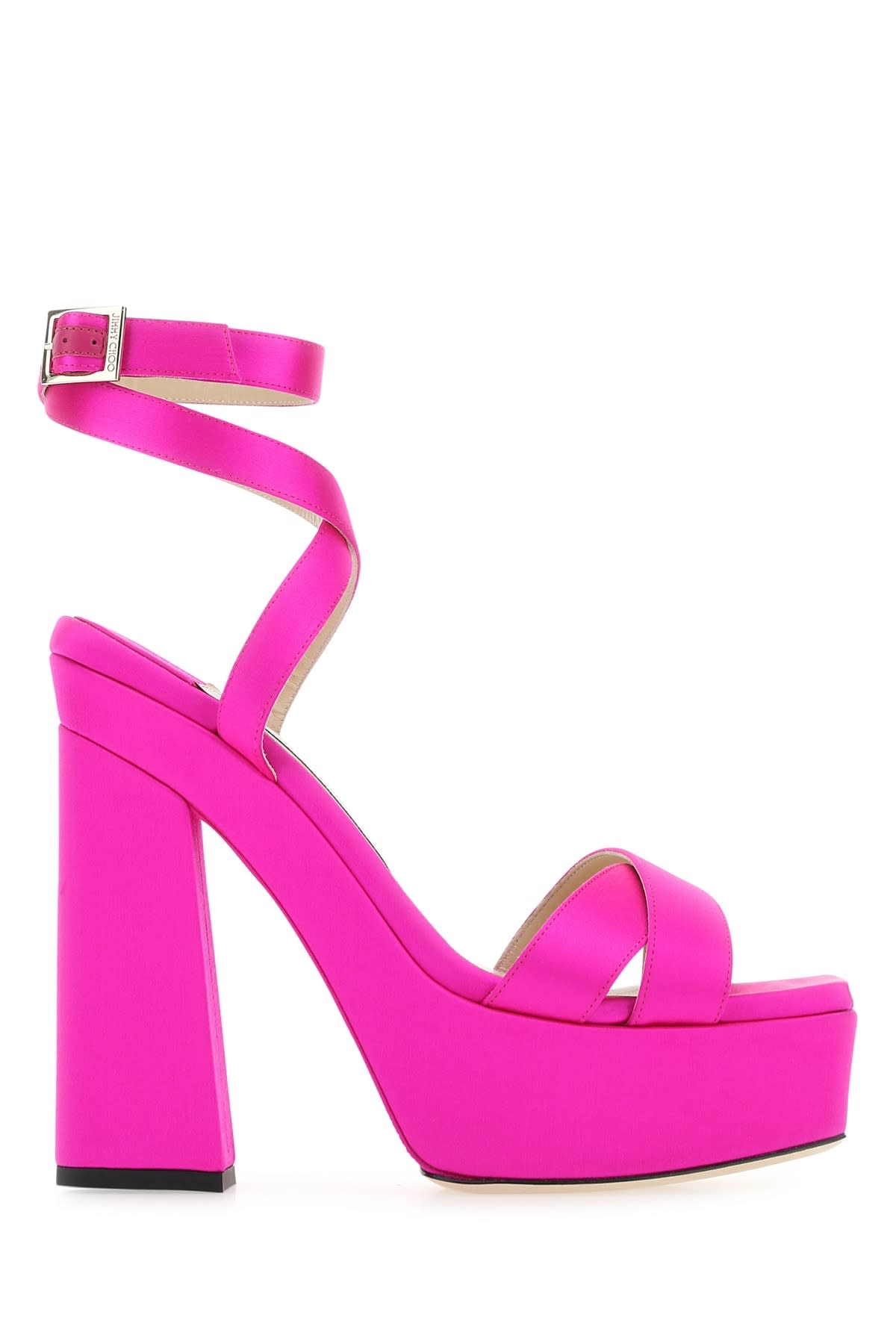 Shop Jimmy Choo Sandali In Fuchsia