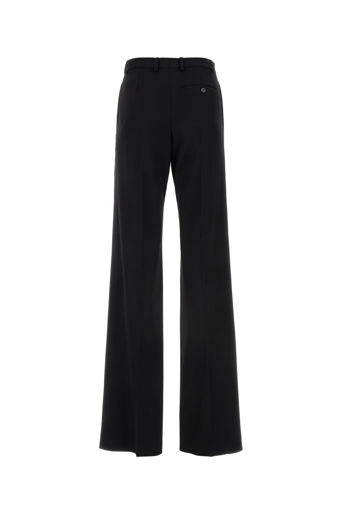 Shop Balenciaga Tuxedo Pants In Black