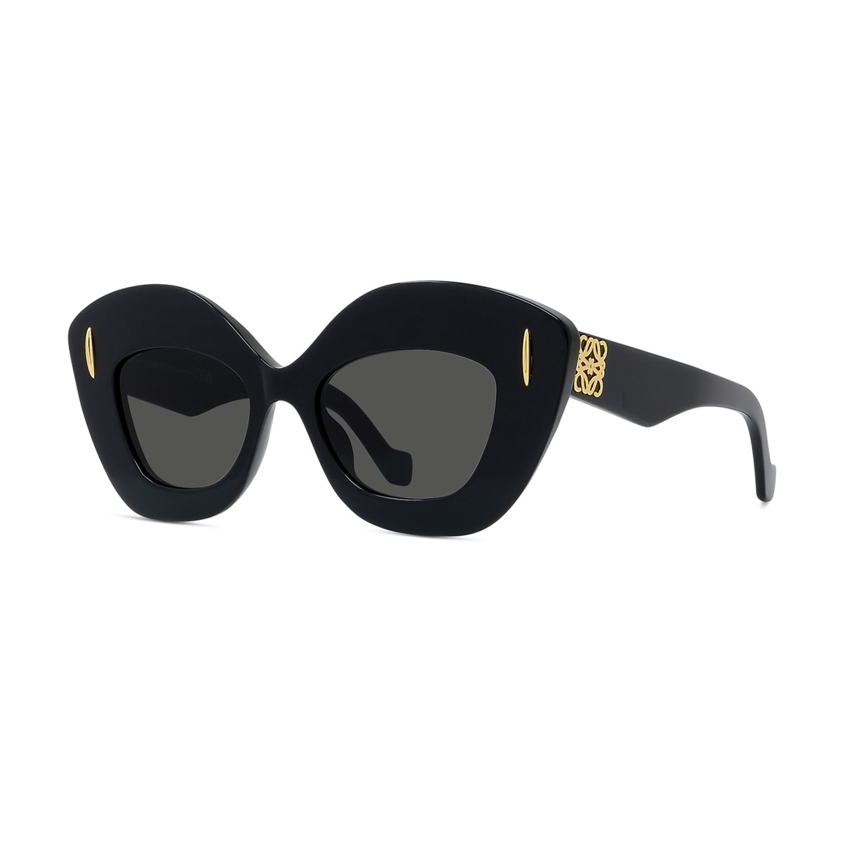 Loewe Womens Black G736sunx02 Retro-screen Acetate Sunglasses
